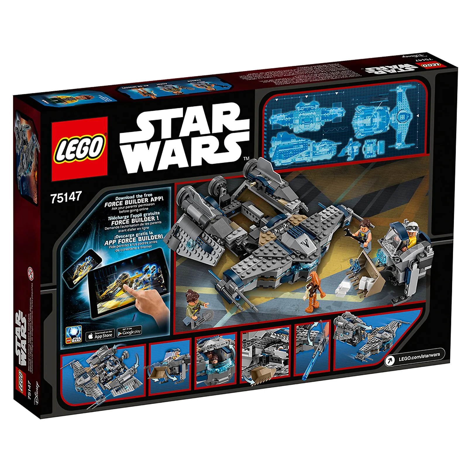 LEGO® 75147 Gwiezdny Sęp Opis - zdjęcie 3