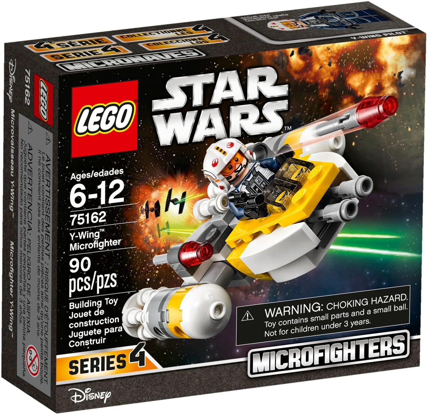LEGO® 75162 Wars Mikromyśliwiec Y-Wing - zdjęcie 7