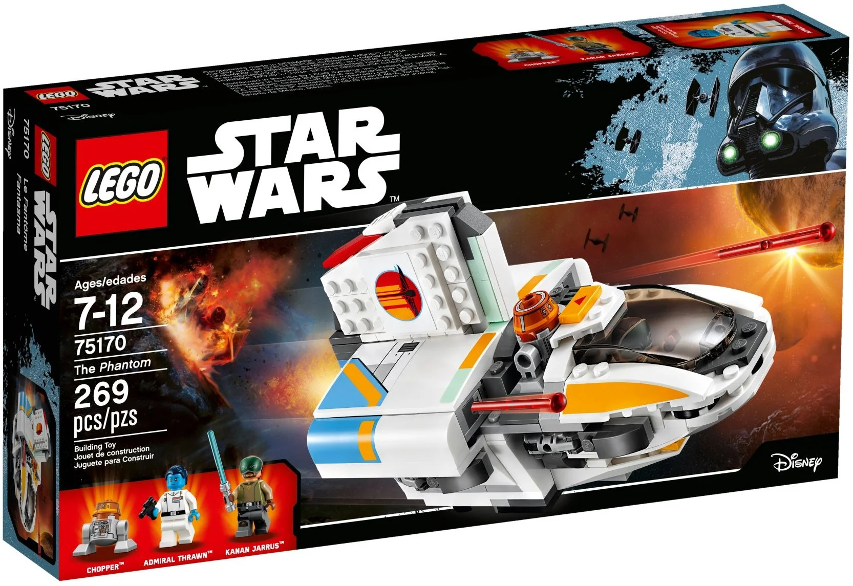 LEGO® 75170 ### Lego Star Wars Rebels Phantom Kanan Thrawn Chopper - zdjęcie 8