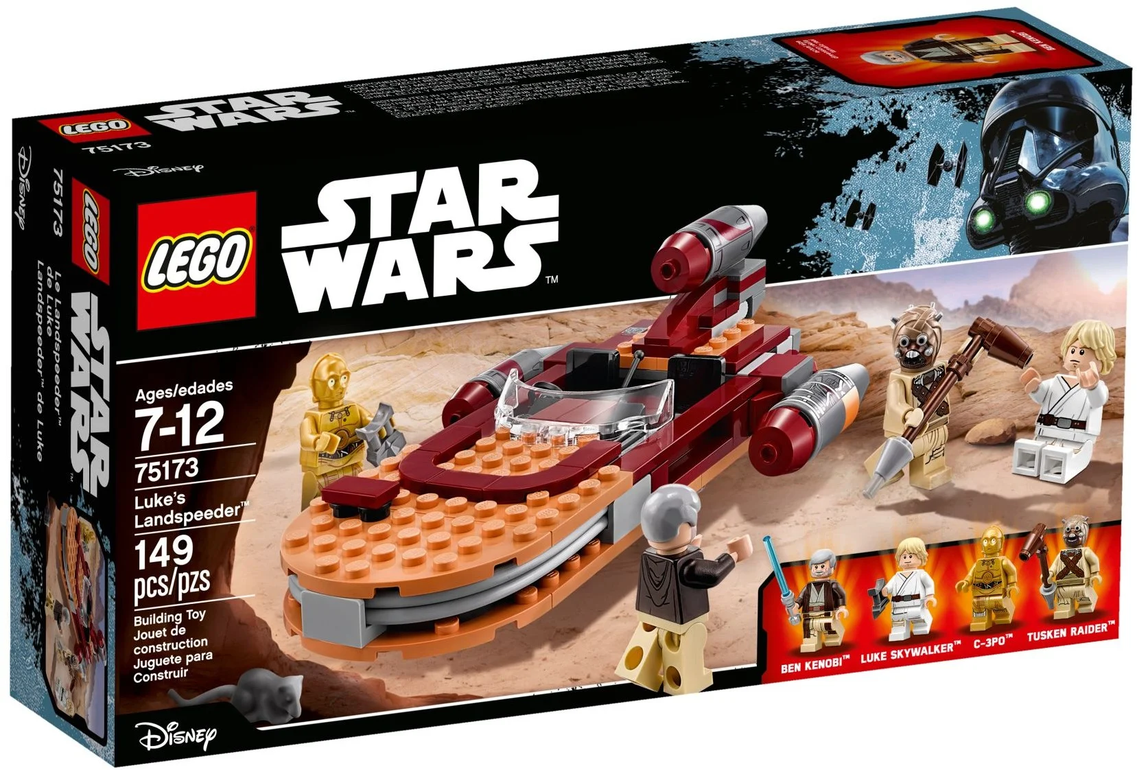 LEGO® 75173 Wars Śmigacz Luke'a Nowe - zdjęcie 2