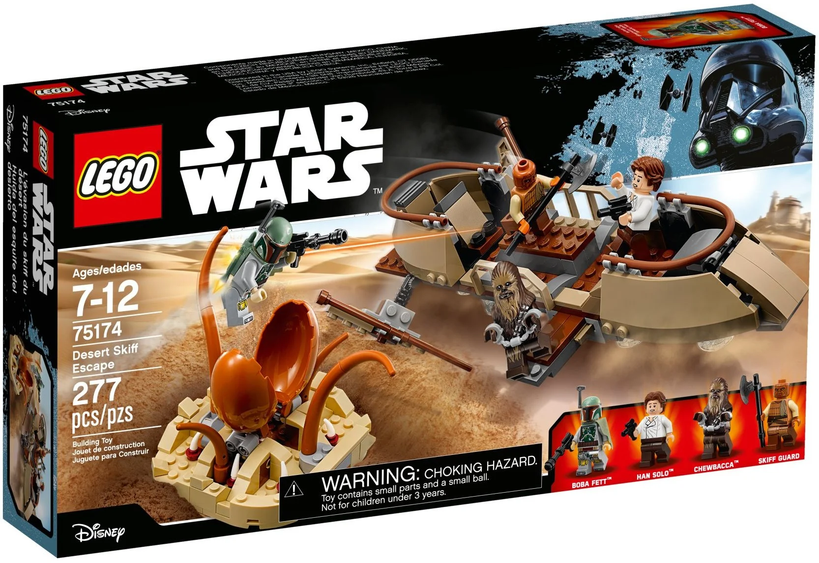 LEGO® 75174 Wars Ucieczka na pustynnej barce Nowe - zdjęcie 1