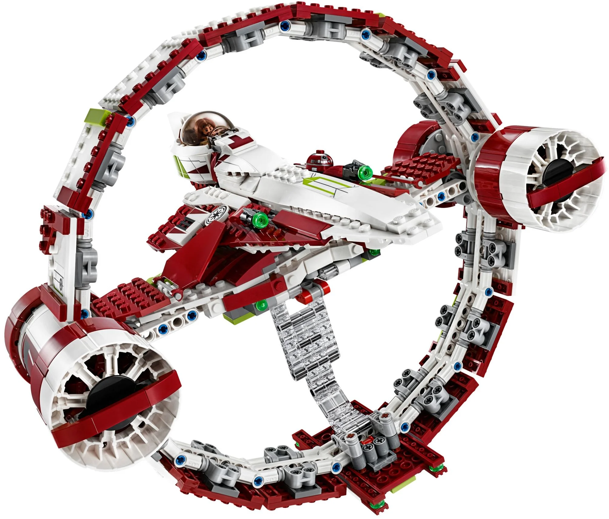 LEGO® 75191 Wars Jedi Starfighter bez pudełka - zdjęcie 3