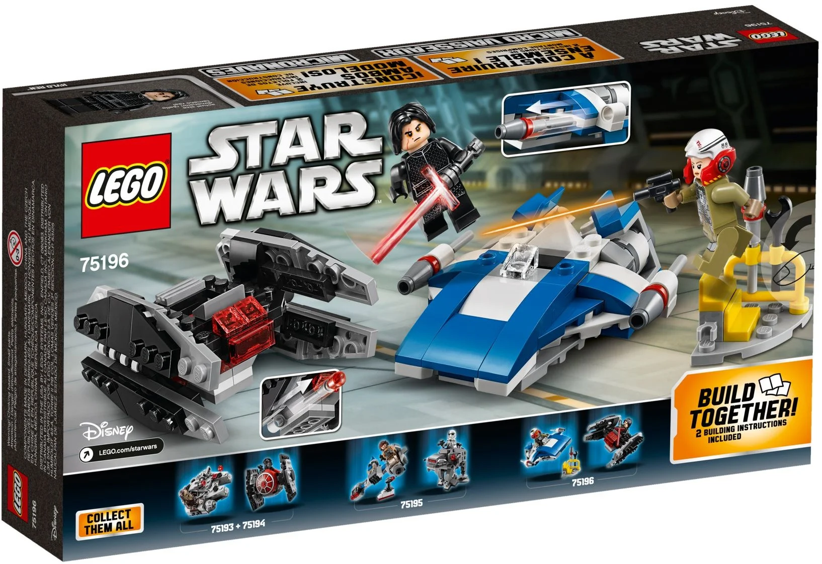 LEGO® 75196 A-Wing™ kontra TIE Silencer™ - zdjęcie 3