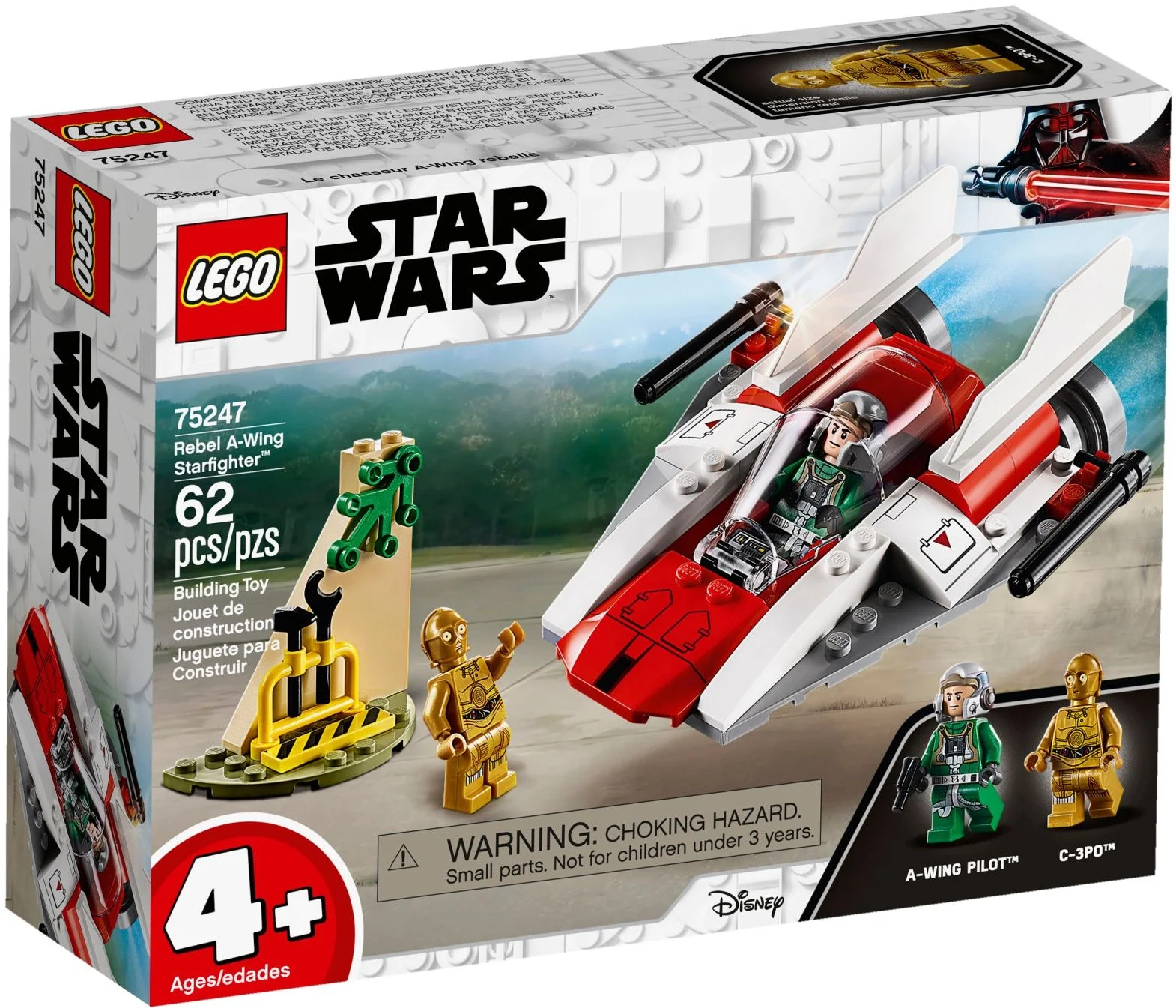 LEGO® 75247 Rebeliancki myśliwiec A-Wing™ - zdjęcie 1