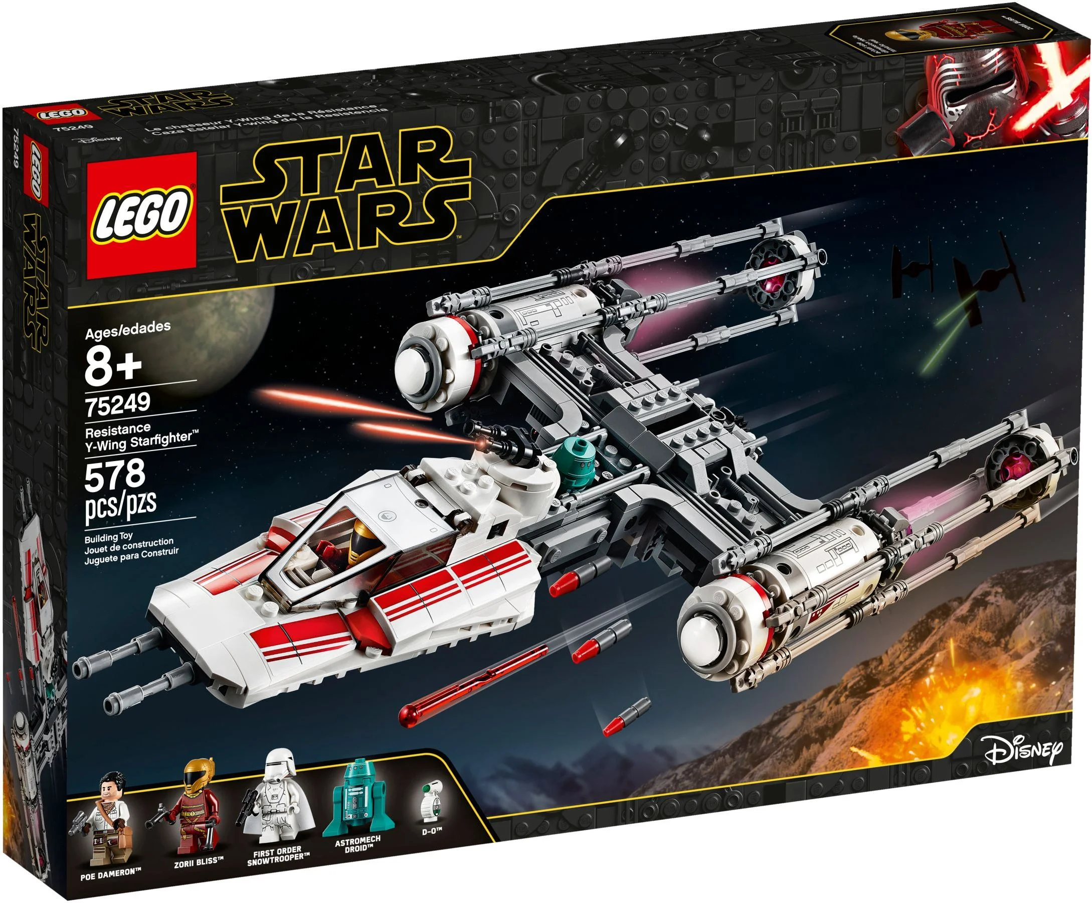 LEGO® 75249 Wars Myśliwiec Y-Wing Ruchu Oporu - zdjęcie 2
