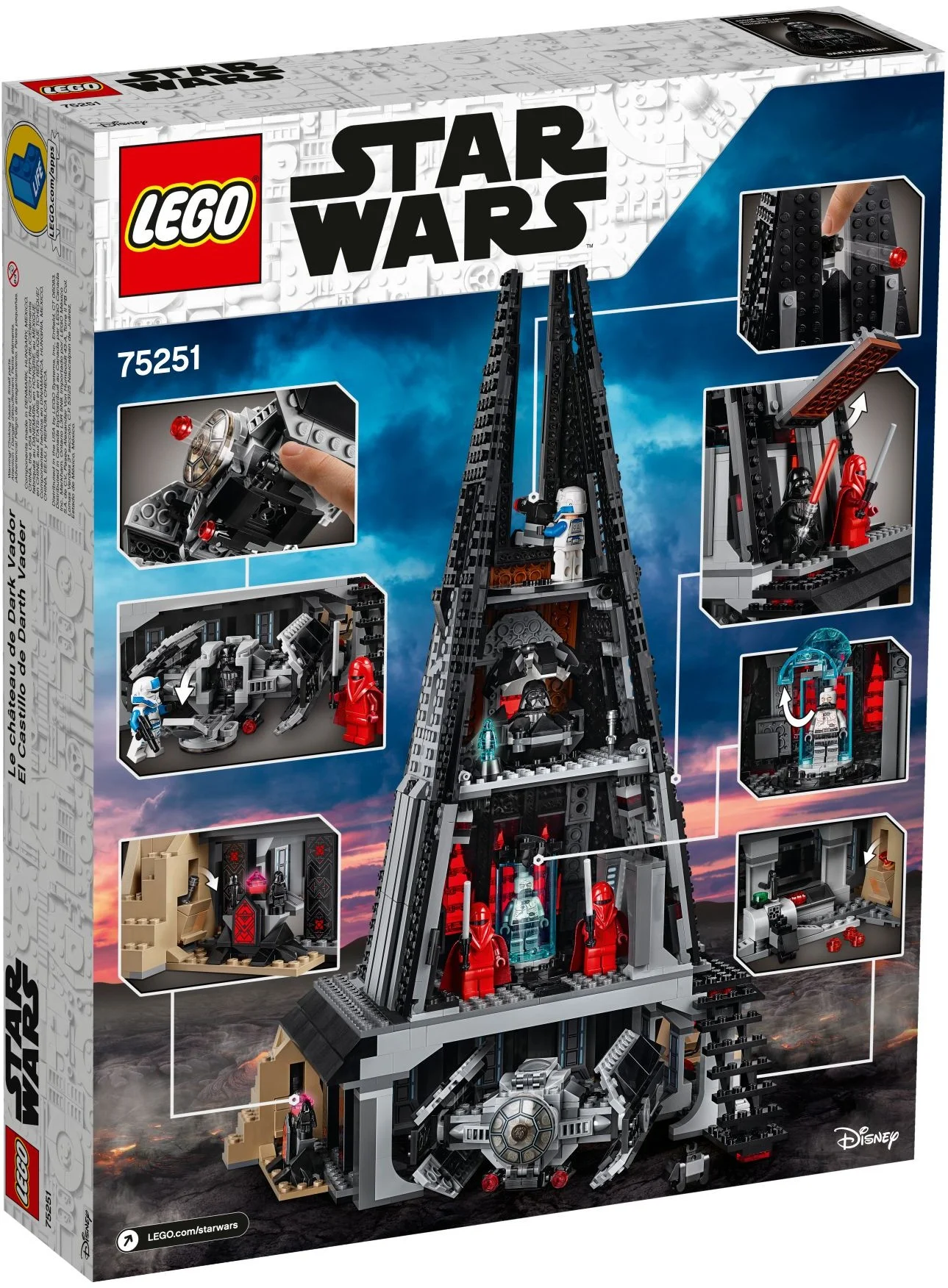 LEGO® 75251 ### Lego Star Wars Zamek Dartha Vadera - zdjęcie 8