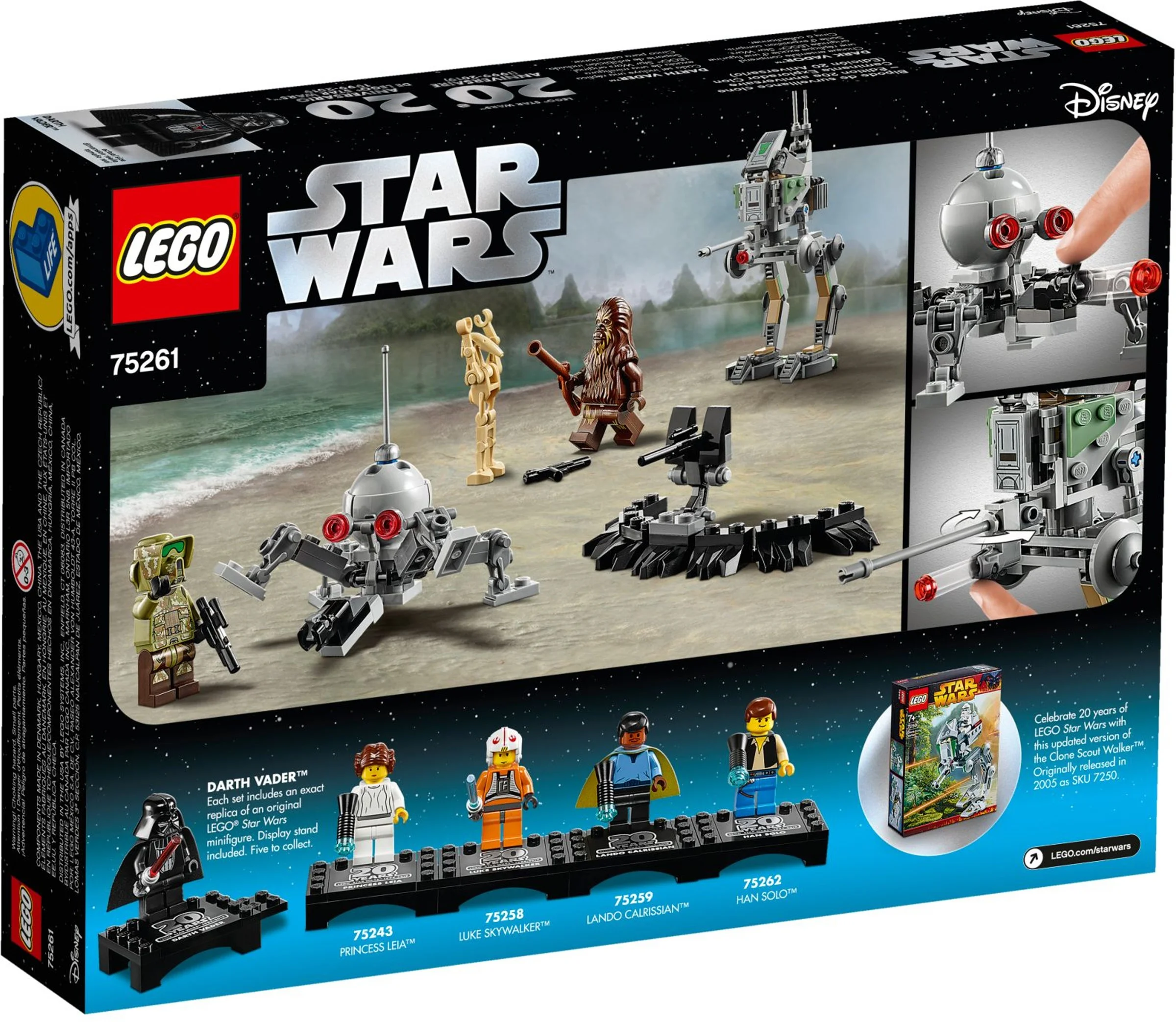 LEGO® 75261 Wars Clone Scout Walker – 20th Anniversary Edition - zdjęcie 5