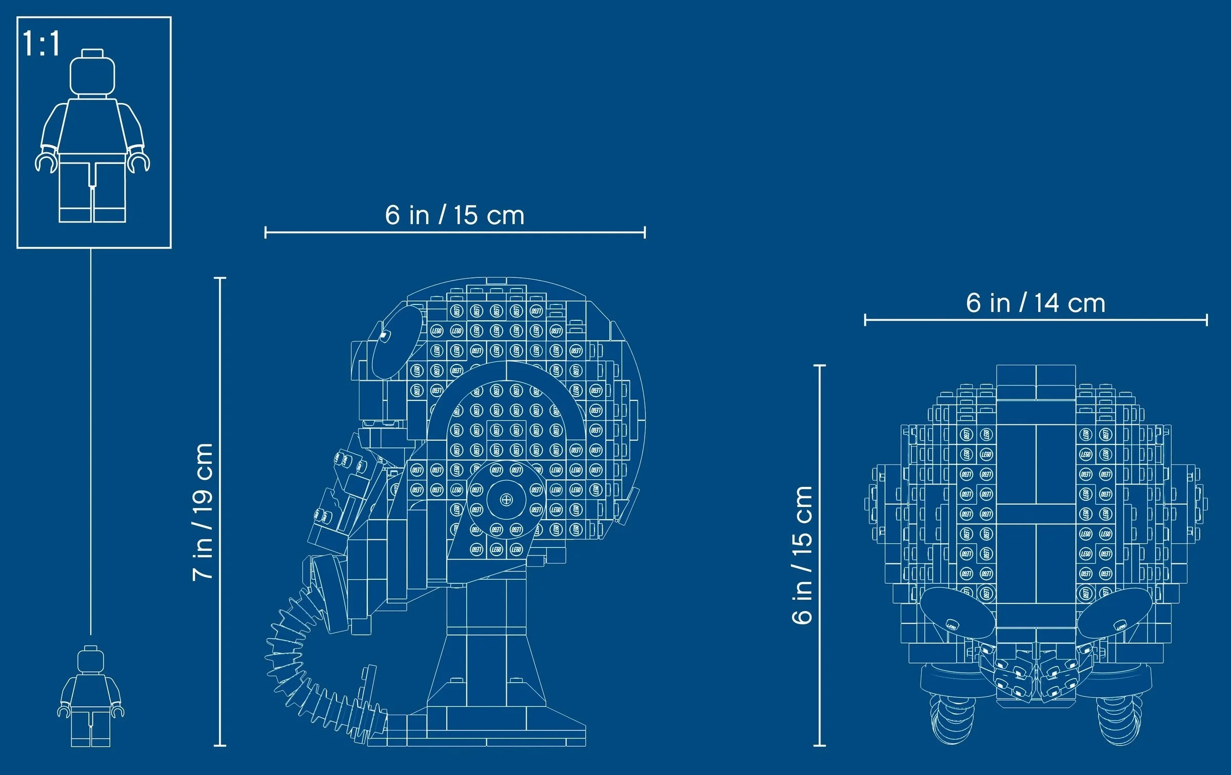 LEGO® 75274 Lego Star Wars Hełm Pilota Myśliwca Tie Nowy Zestaw Kolekcjonerski - zdjęcie 4
