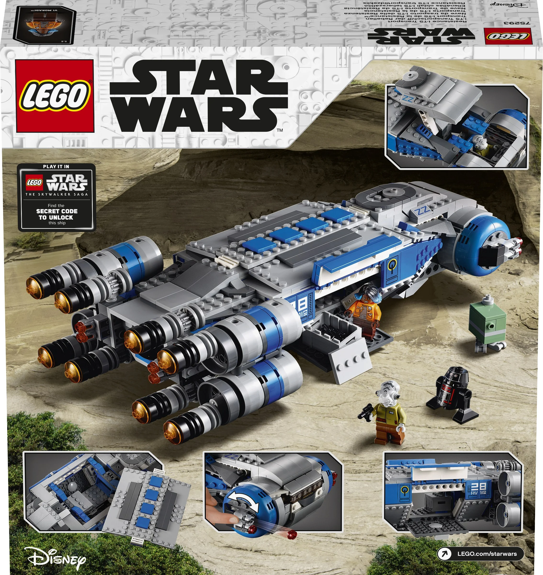 LEGO® 75293 Wars Pojazd transportowy I-TS Ruchu Oporu - zdjęcie 16