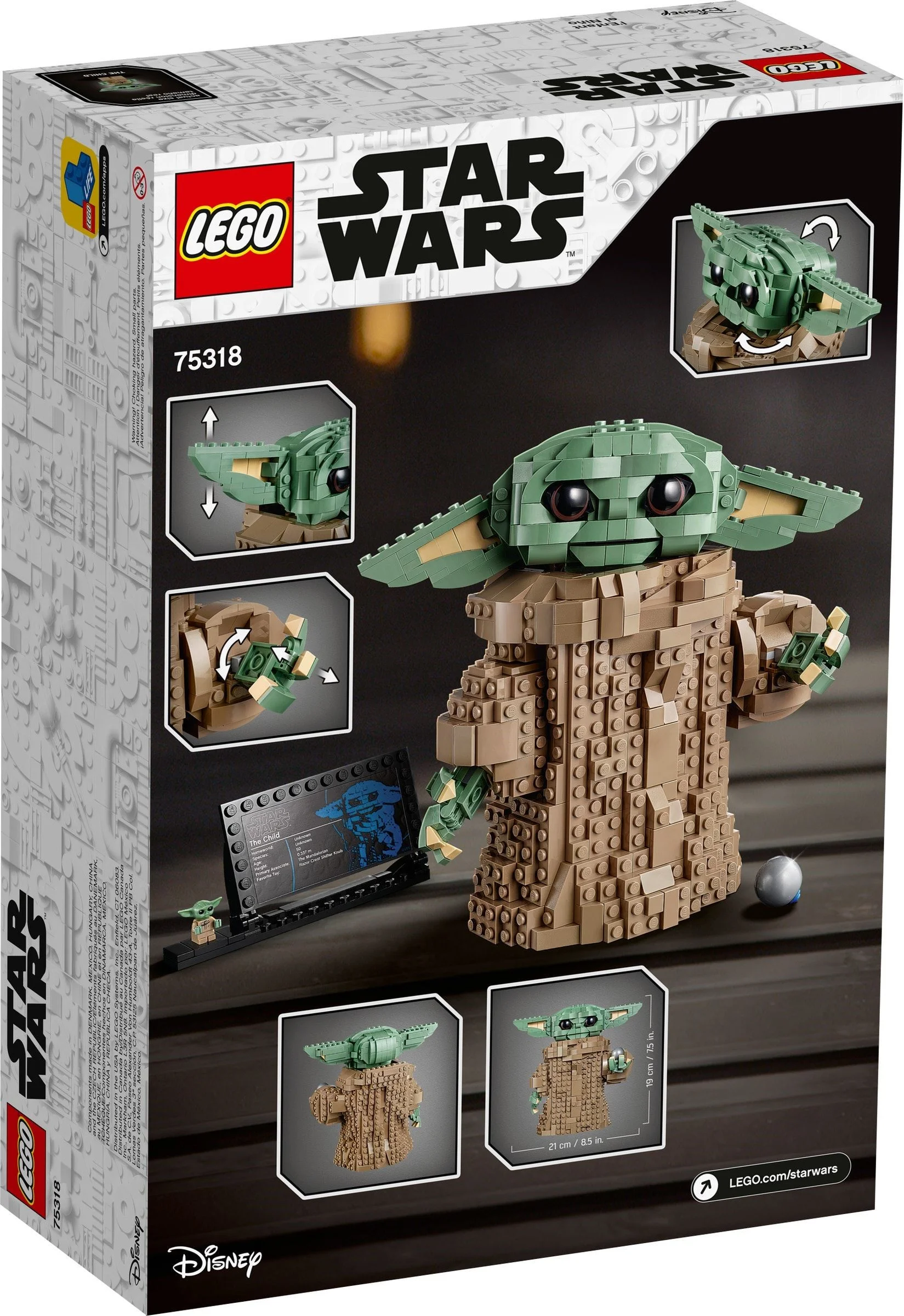 LEGO® 75318 LEGO Star Wars Dziecko Baby Yoda - zdjęcie 6