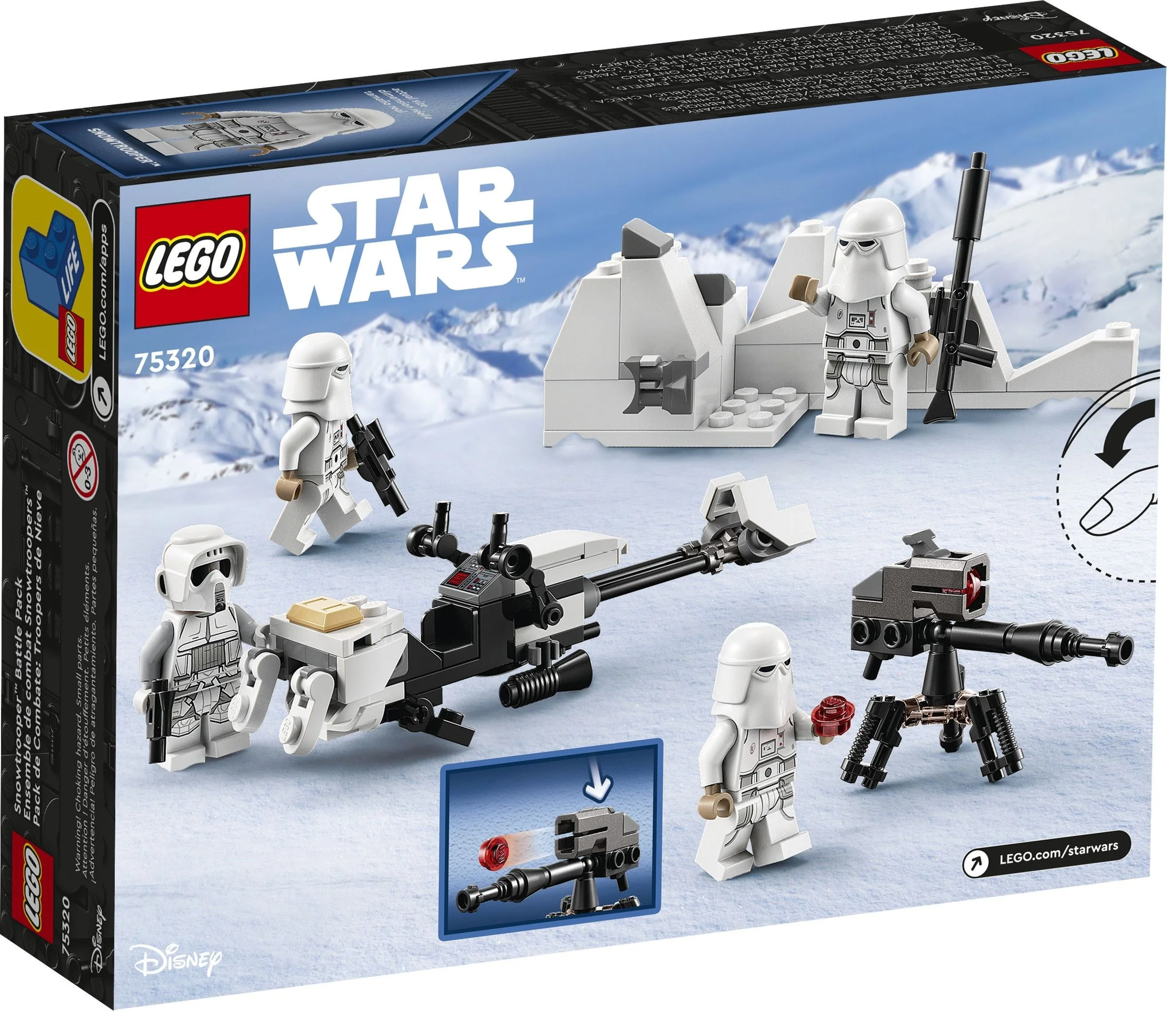 LEGO® 75320 Zestaw Bitewny ze Szturmowcem Śnieżnym - zdjęcie 3