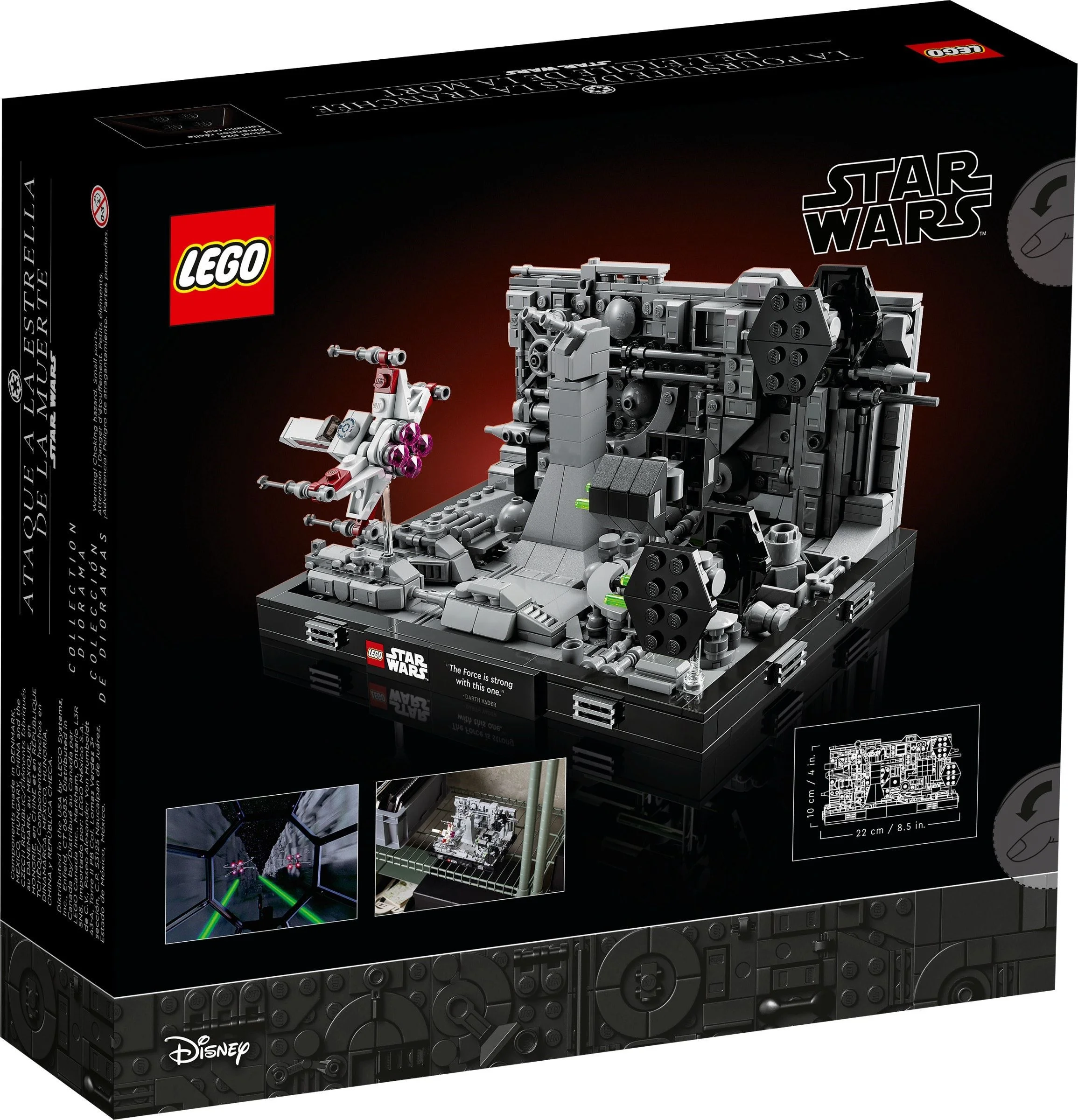 LEGO® 75329 Diorama: Szturm na Gwiazdę Śmierci™ - zdjęcie 3