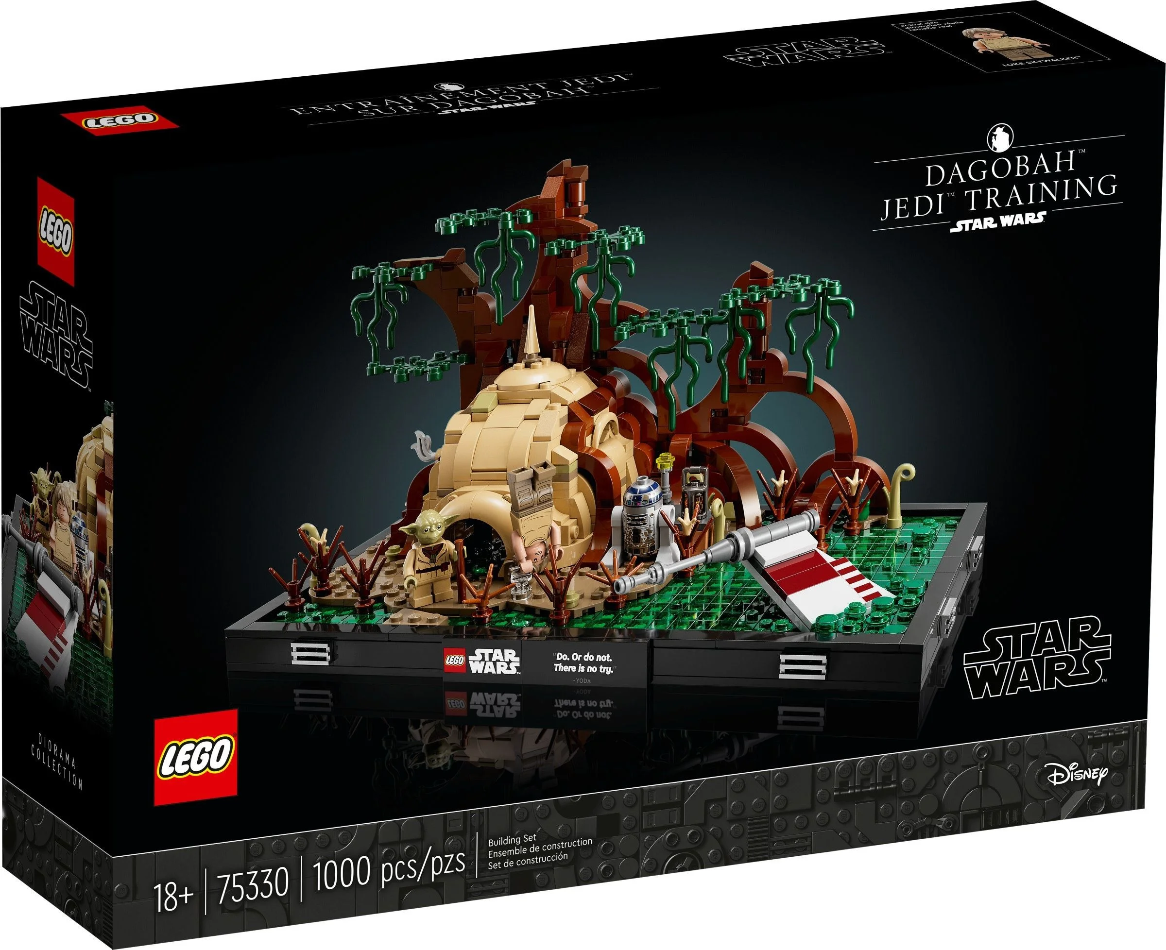 LEGO® 75330 Diorama: Szkolenie Jedi™ na Dagobah™ - zdjęcie 2