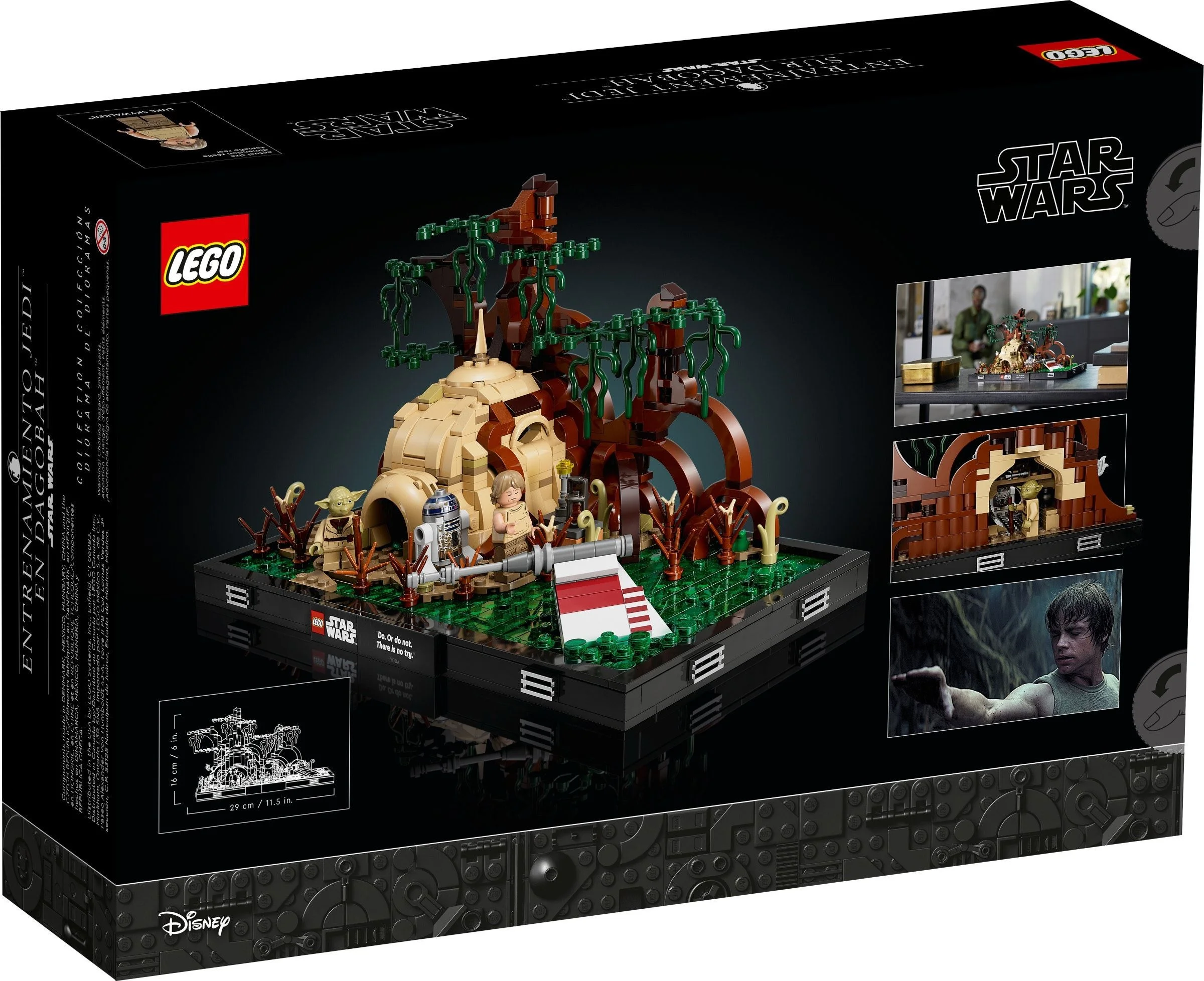 LEGO® 75330 Diorama: Szkolenie Jedi™ na Dagobah™ - zdjęcie 8