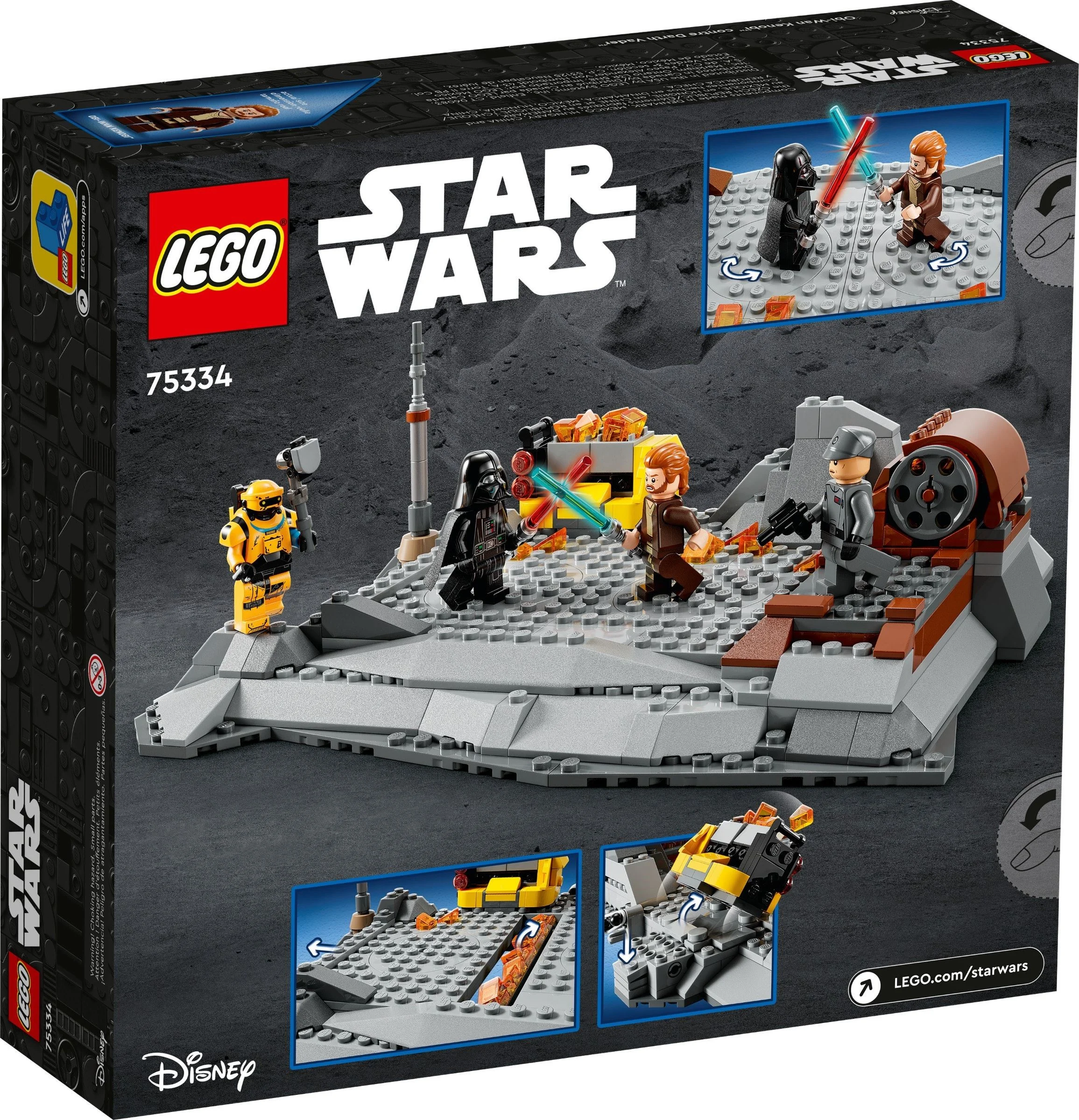 LEGO® 75334 Obi-Wan Kenobi™ kontra Darth Vader™ - zdjęcie 9