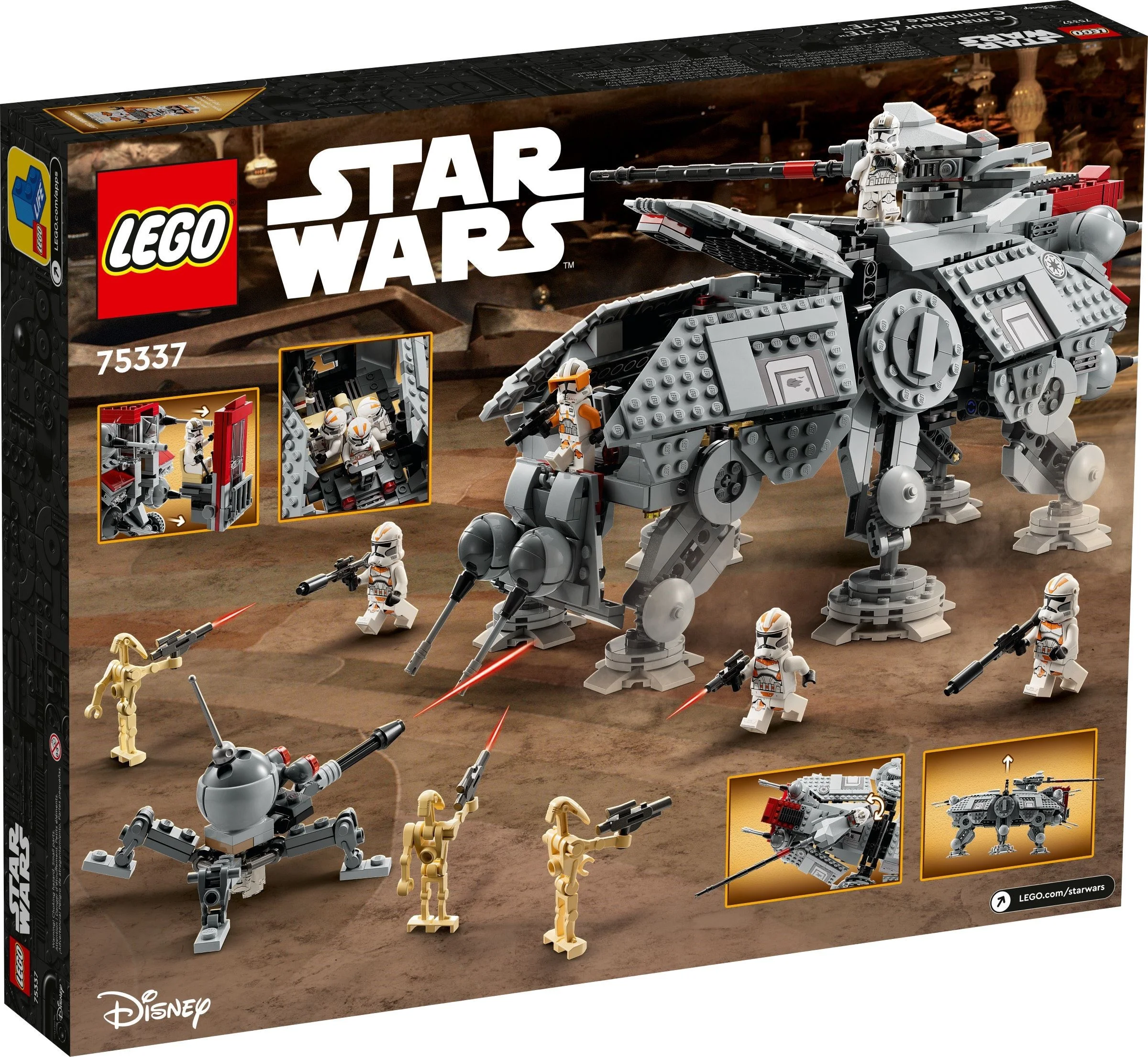 LEGO® 75337 Maszyna krocząca AT-TE™ - zdjęcie 10
