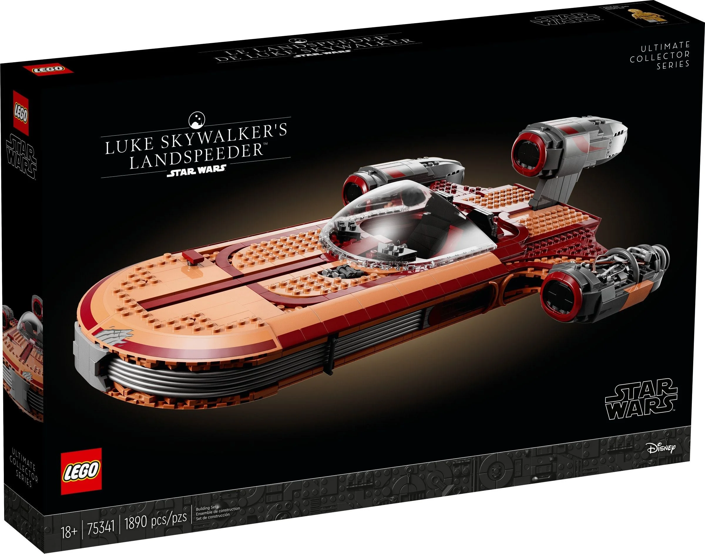 LEGO® 75341 Wars Śmigacz Luke’a Skywalkera Unikat! Ostatnia Sztuka! - zdjęcie 2