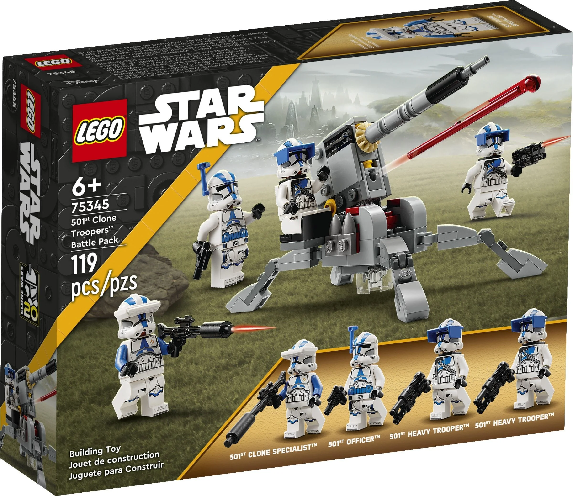 LEGO® 75345 Zestaw Bitewny – Żołnierze-klony z 501. Legionu - zdjęcie 2