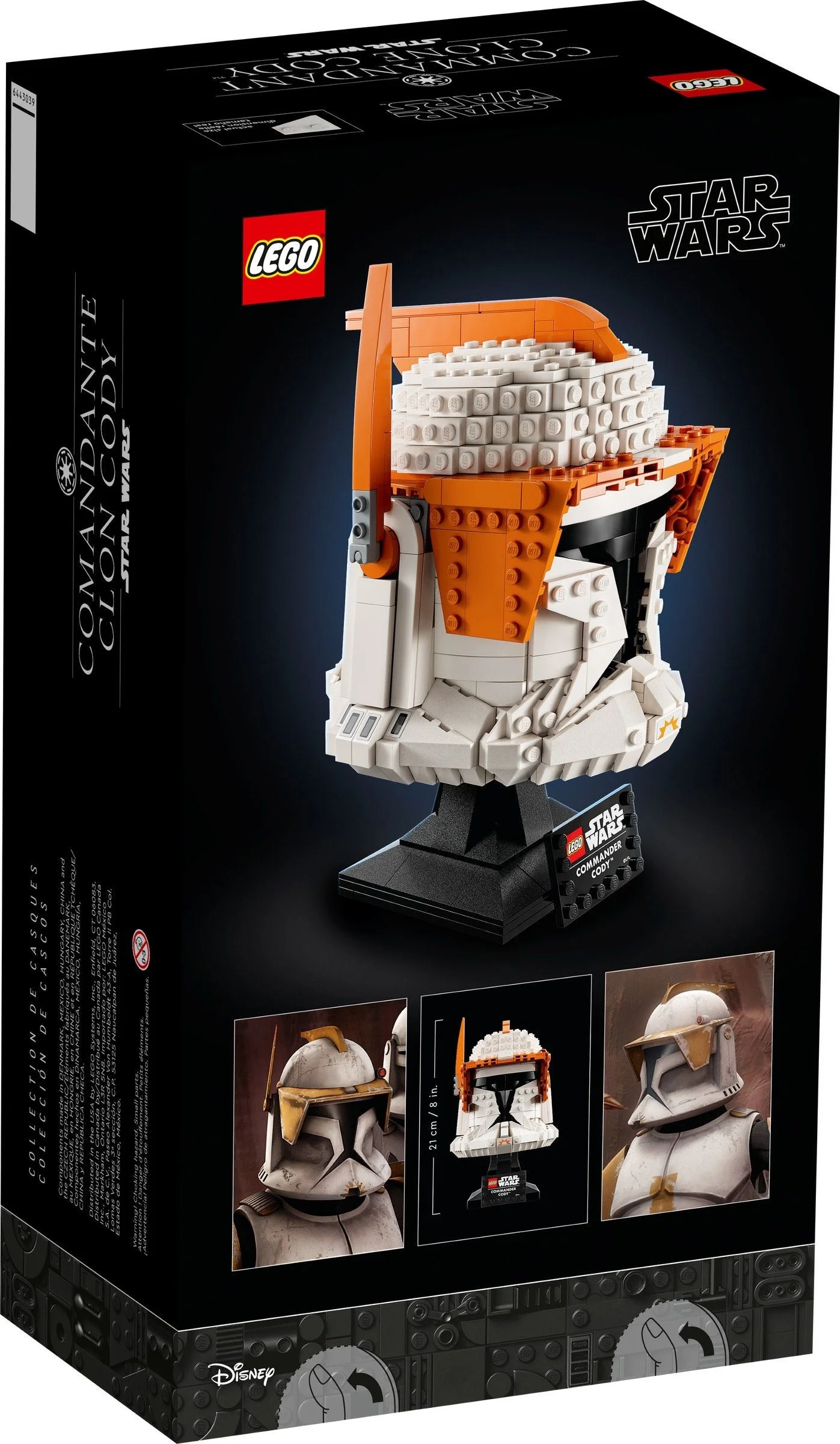 LEGO® 75350 Hełm dowódcy klonów Cody’ego™ - zdjęcie 5