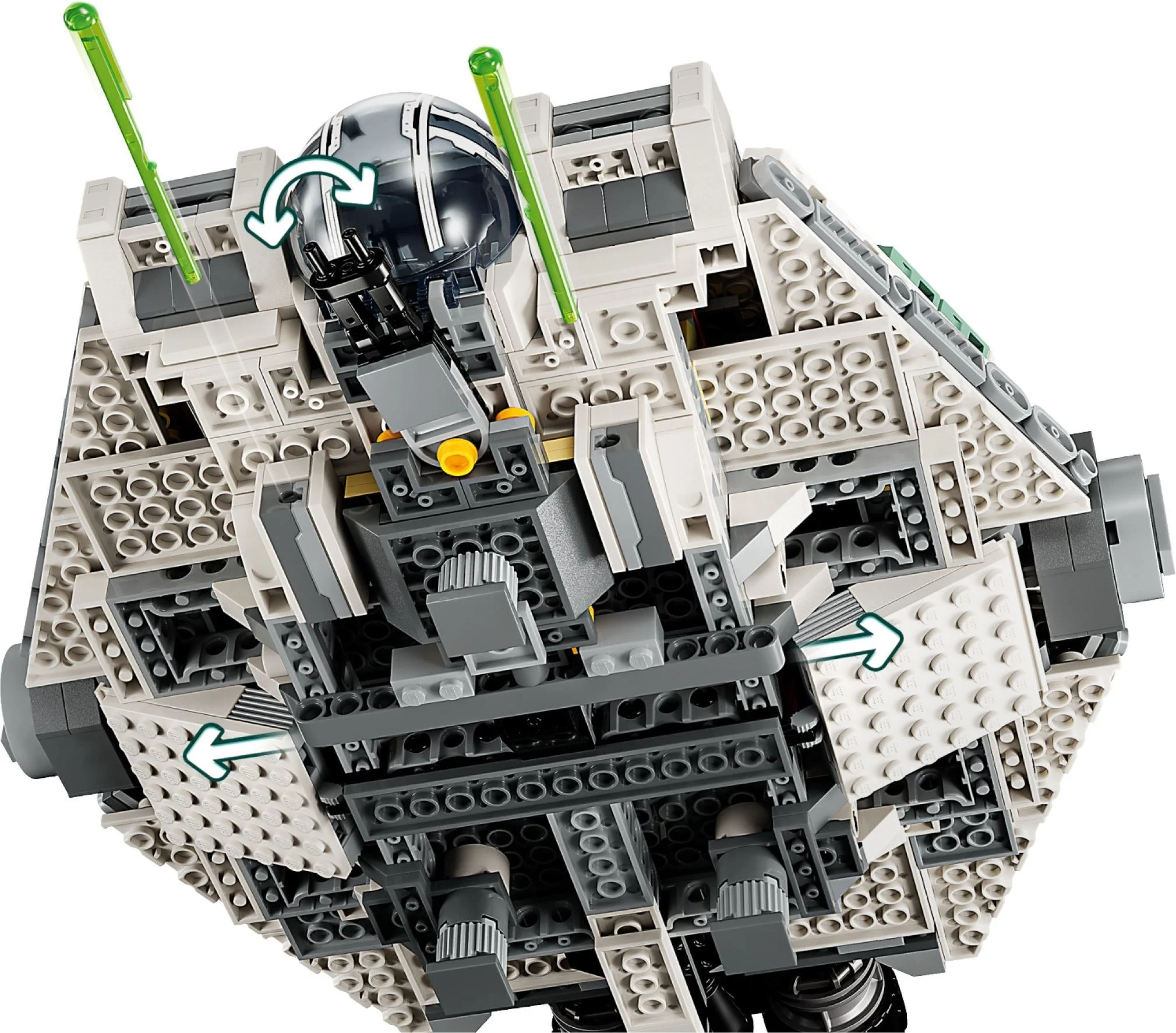 LEGO® 75357 Lego Star Wars Duch i Upiór II Klocki Gwiezdne Wojny Duży Zestaw - zdjęcie 11
