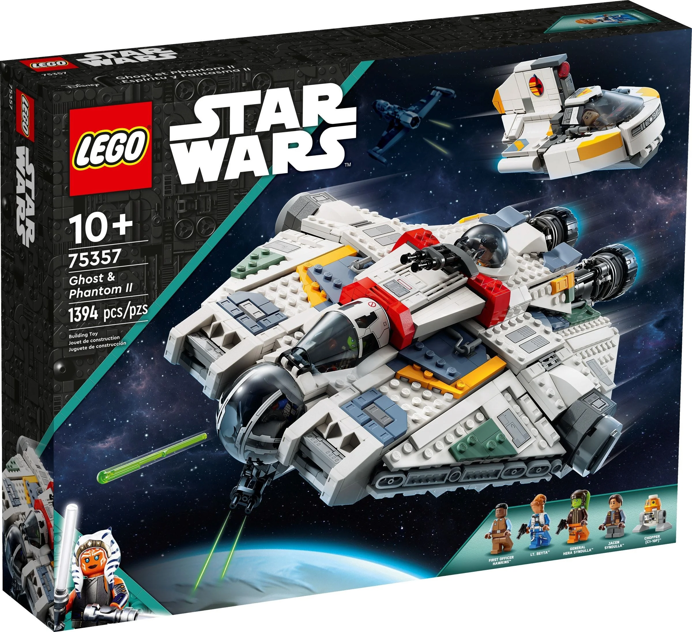 Lego Star Wars Duch i Upiór II Klocki Gwiezdne Wojny Duży Zestaw