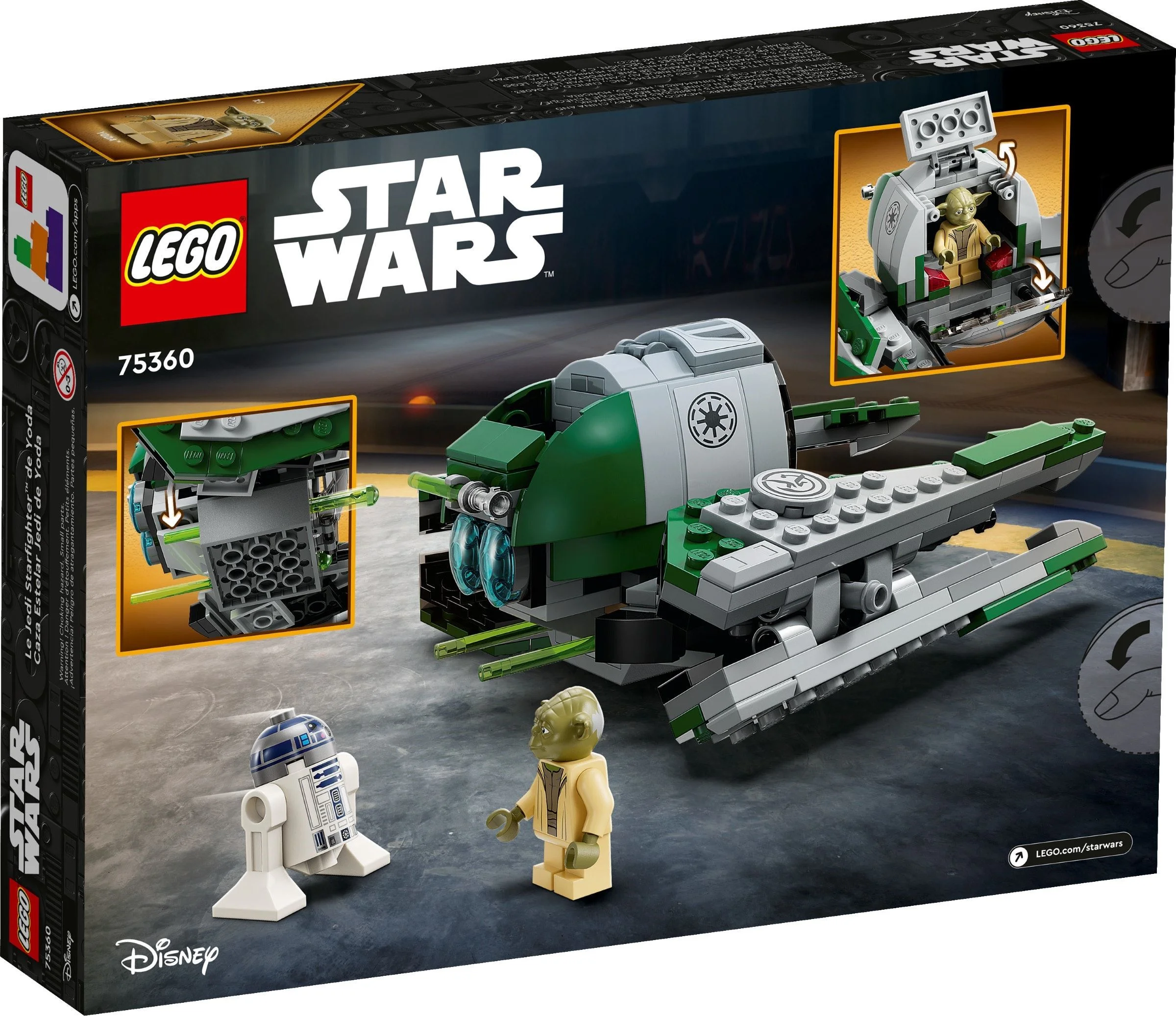 LEGO® 75360 Jedi Starfighter™ Yody - zdjęcie 7