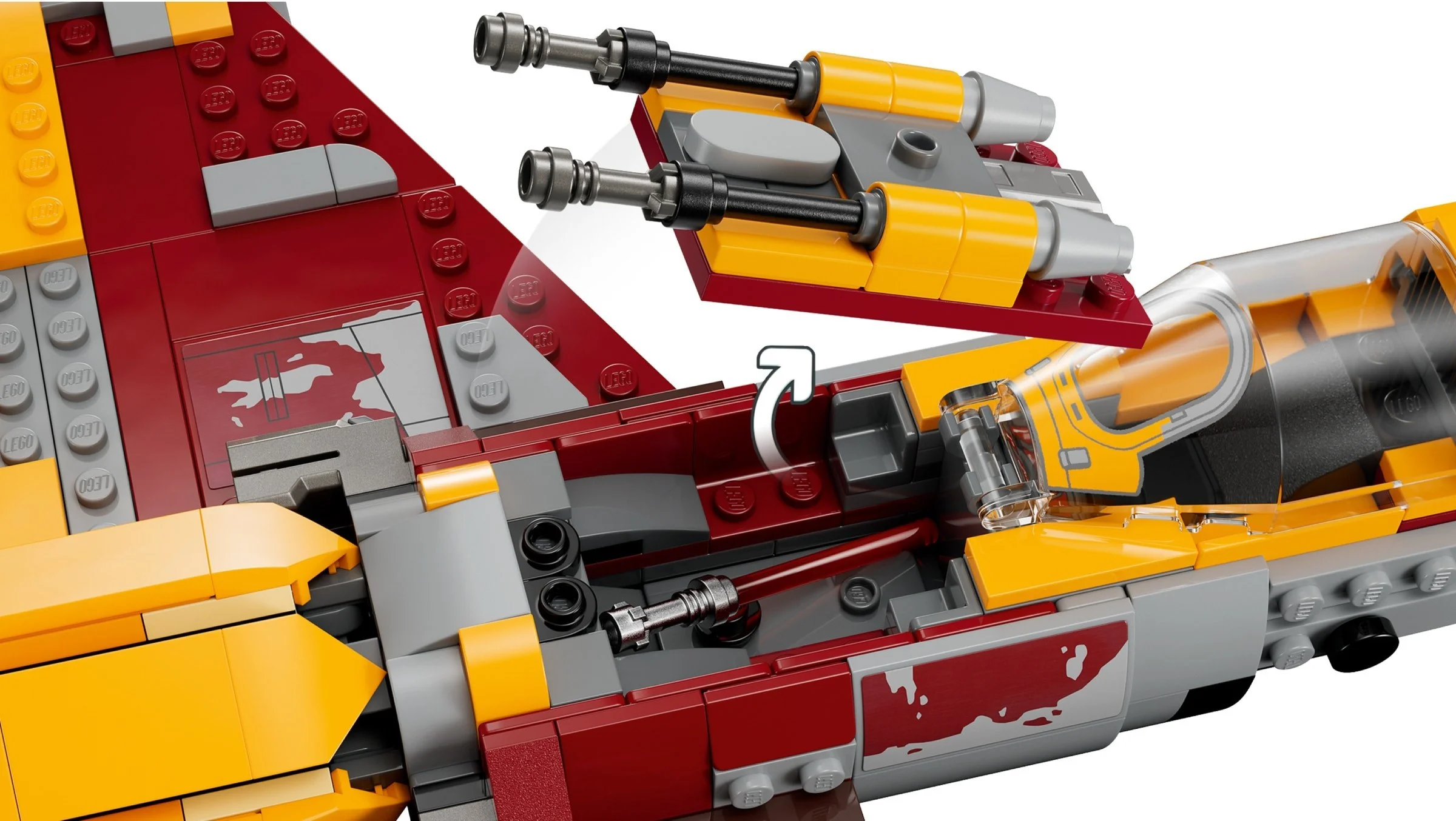 LEGO® 75364 E-Wing™ Nowej Republiki kontra Myśliwiec™ Shin Hati - zdjęcie 4