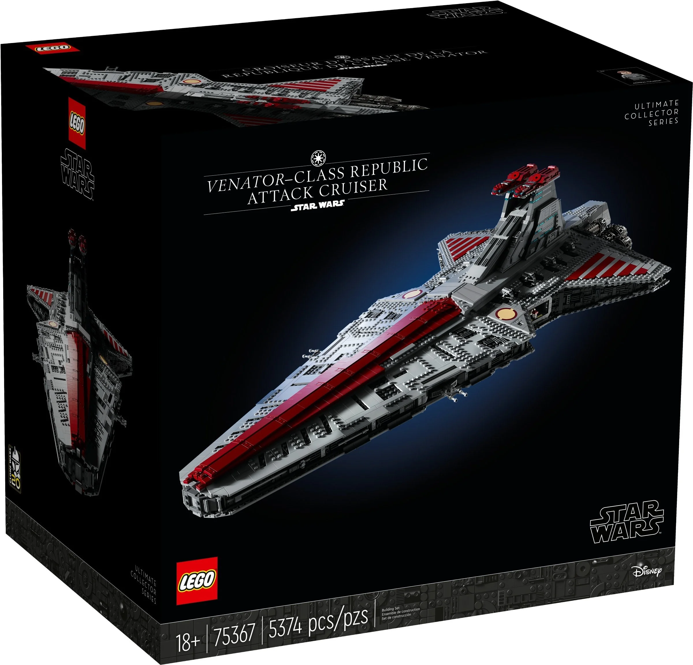 LEGO® 75367 LEGO Star Wars Gwiezdny Niszczyciel typu Venator - zdjęcie 2