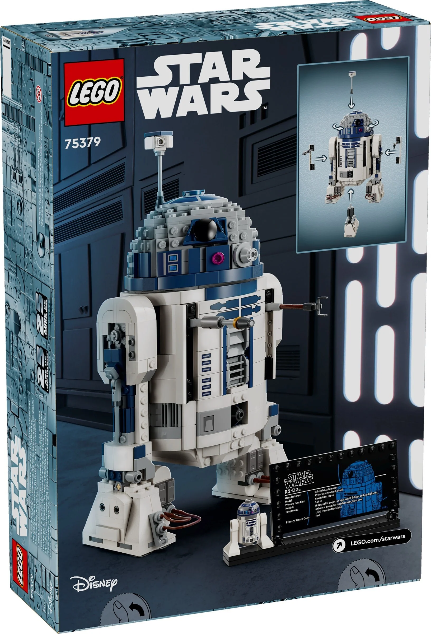 LEGO® 75379 Wars R2-D2 Droid Figurka Kolekcjonerska 25 Rocznica - zdjęcie 7