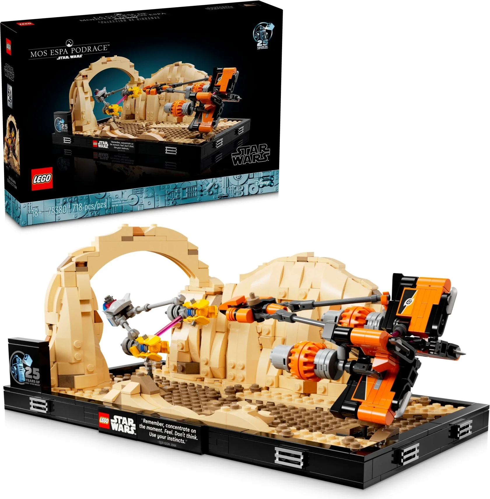 LEGO® 75380 Diorama: Wyścig ścigaczy w Mos Espa - zdjęcie 5