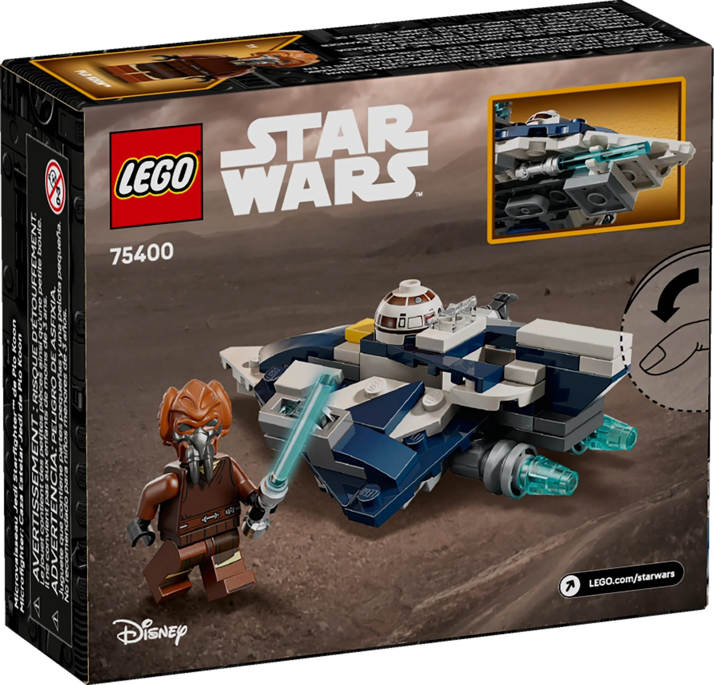 LEGO® 75400 Mikromyśliwiec Jedi Plo Koona™ - zdjęcie 1