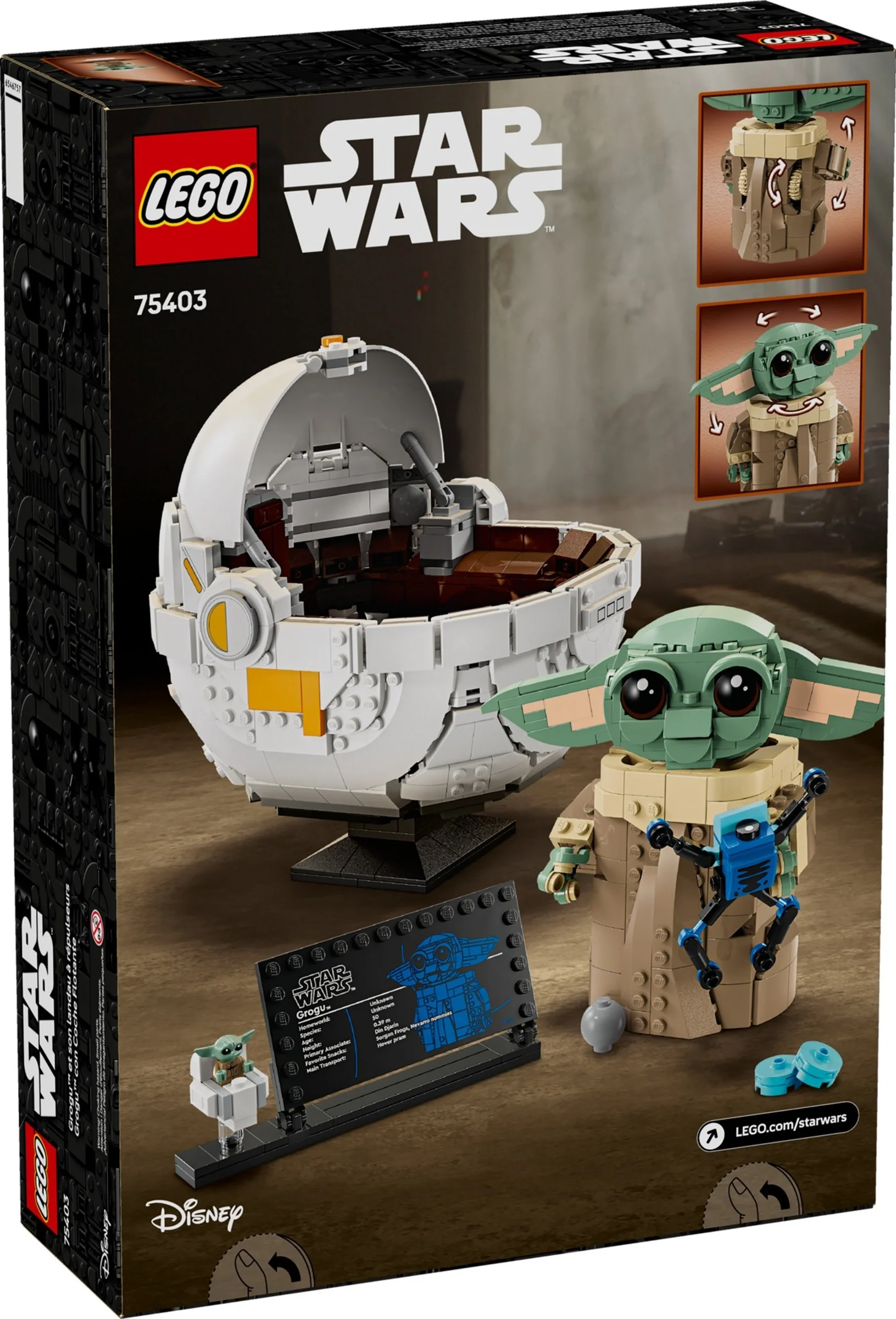 LEGO® 75403 Grogu w Wózku - zdjęcie 1