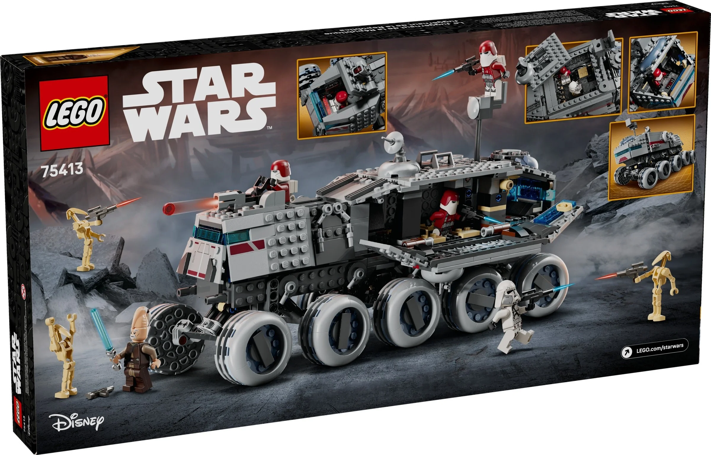 LEGO® 75413 Czołg Republiki Juggernaut - zdjęcie 2