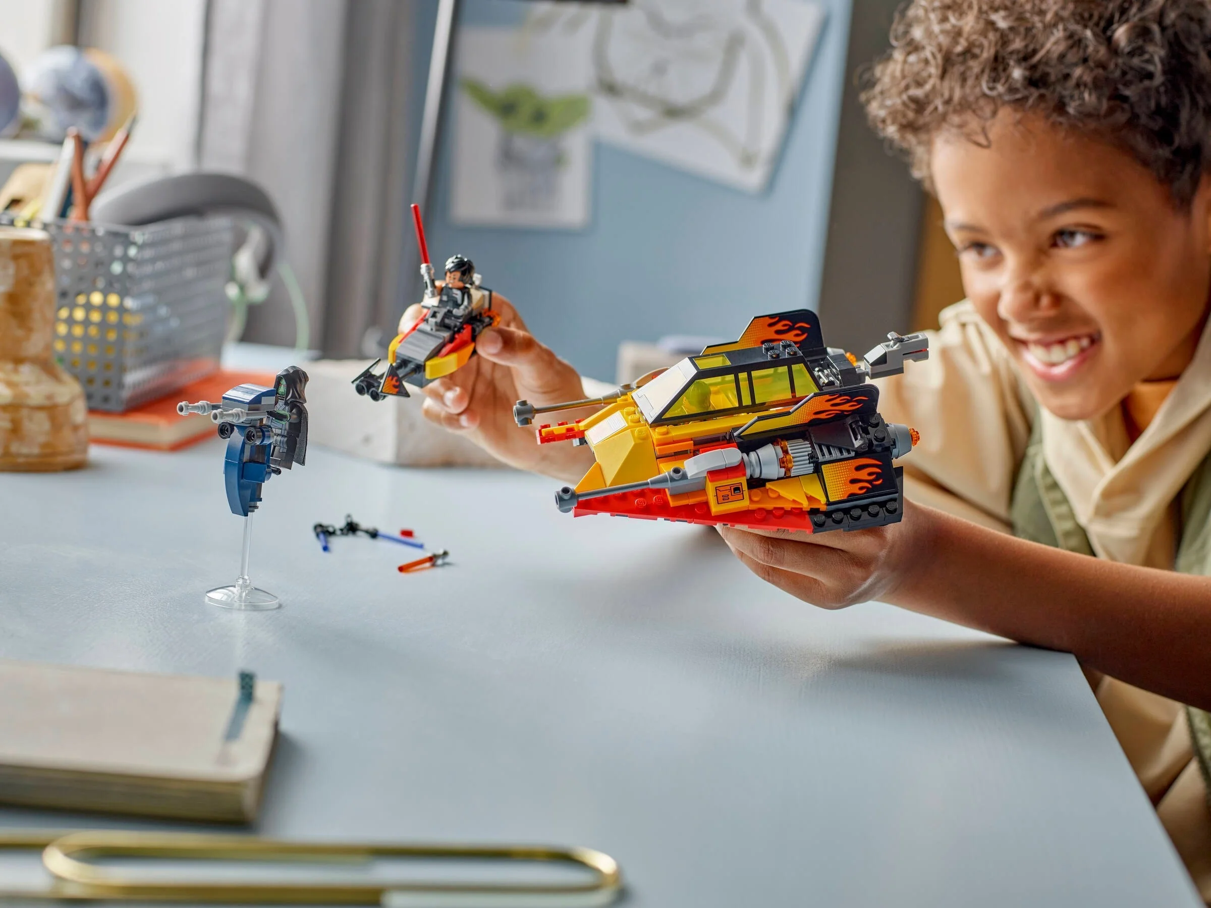 LEGO® 75414 Płomienny śmigacz śnieżny - zdjęcie 8