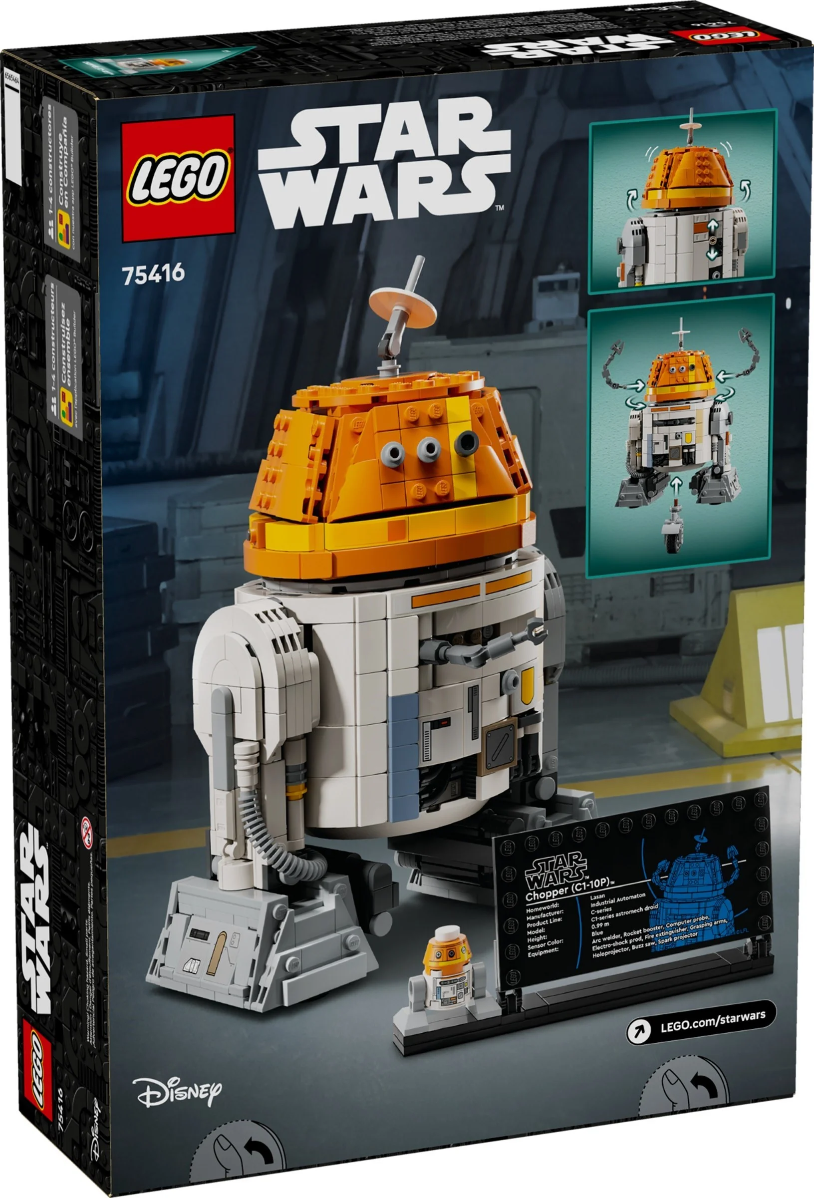 LEGO® 75416 Droid astromechaniczny Chopper (C1-10P)™ - zdjęcie 2