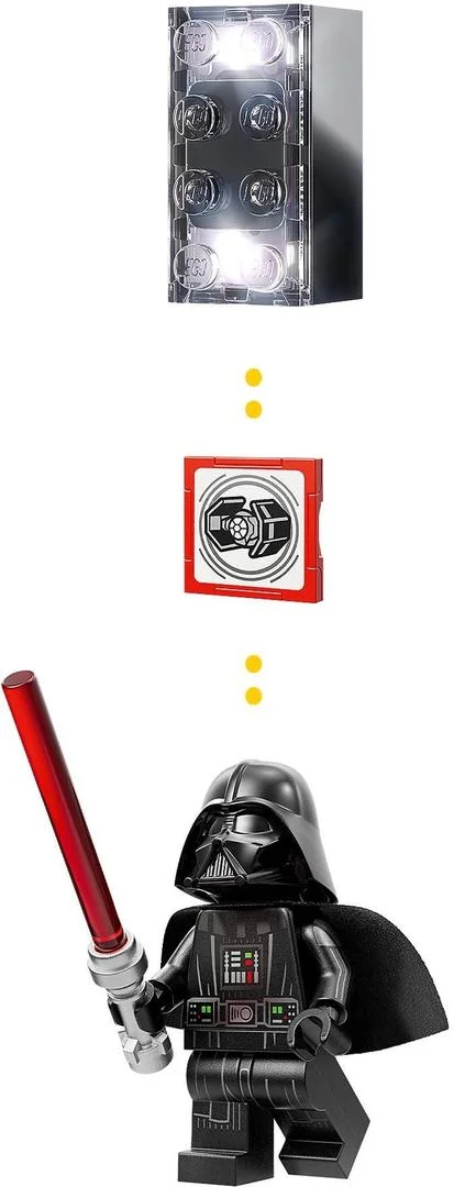 LEGO® 75421 LEGO Star Wars Smart Play Myśliwiec TIE Dartha Vadera - zdjęcie 10
