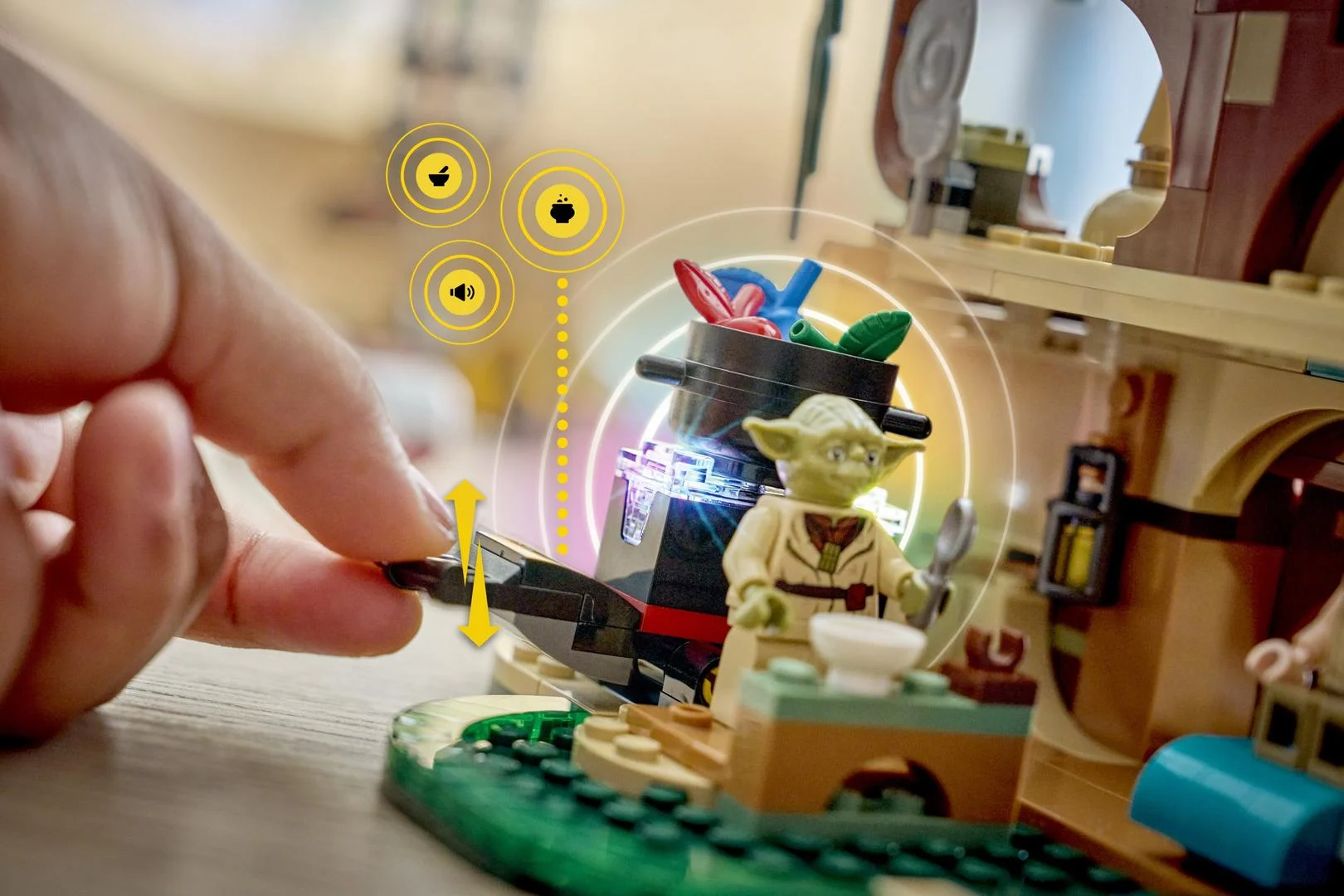 LEGO® 75422 LEGO Star Wars Smart Play Chatka Yody i szkolenie Jedi - zdjęcie 5
