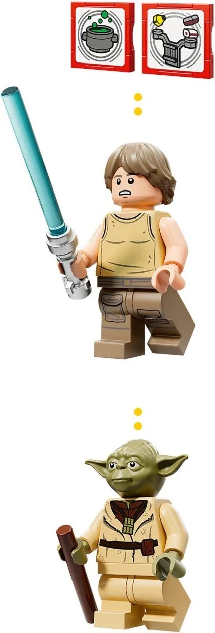 LEGO® 75422 LEGO Star Wars Smart Play Chatka Yody i szkolenie Jedi - zdjęcie 13
