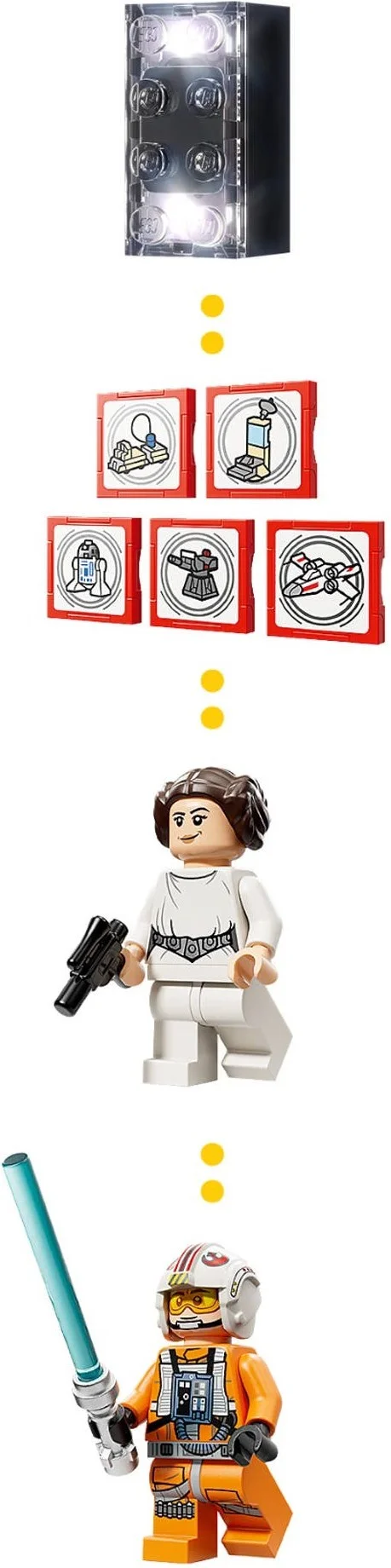 LEGO® 75423 LEGO Star Wars Smart Play X-Wing Czerwona Piątka Luke’a - zdjęcie 17