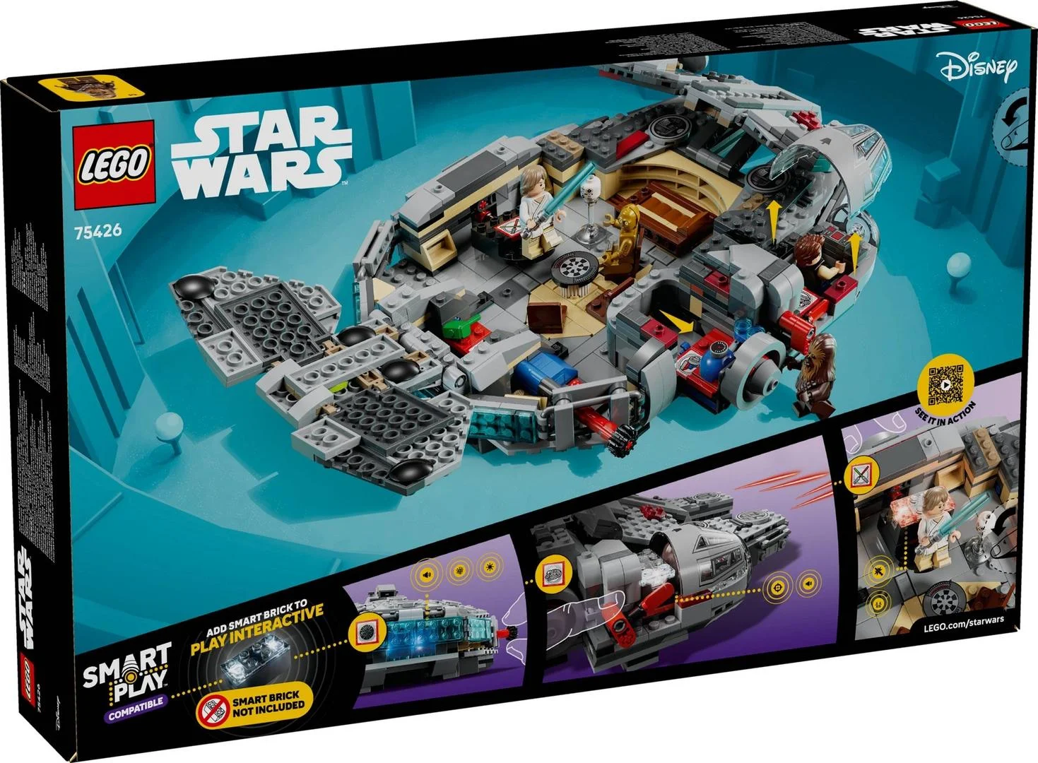 LEGO® 75426 LEGO Star Wars SMART Play Sokół Millennium - zdjęcie 8