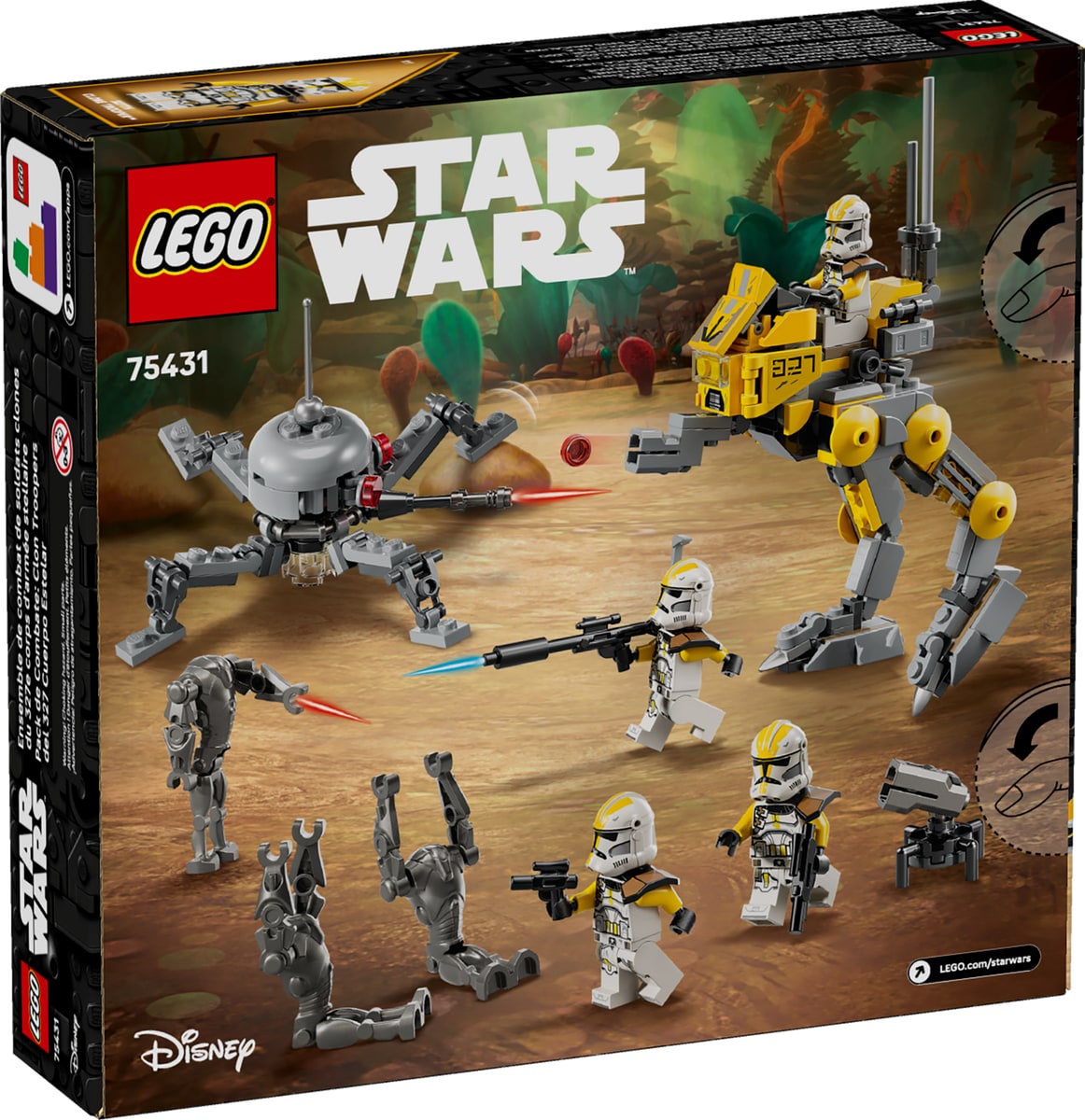 LEGO® 75431 Zestaw bitewny - żołnierze-klony z 327. korpusu galaktycznego - zdjęcie 6