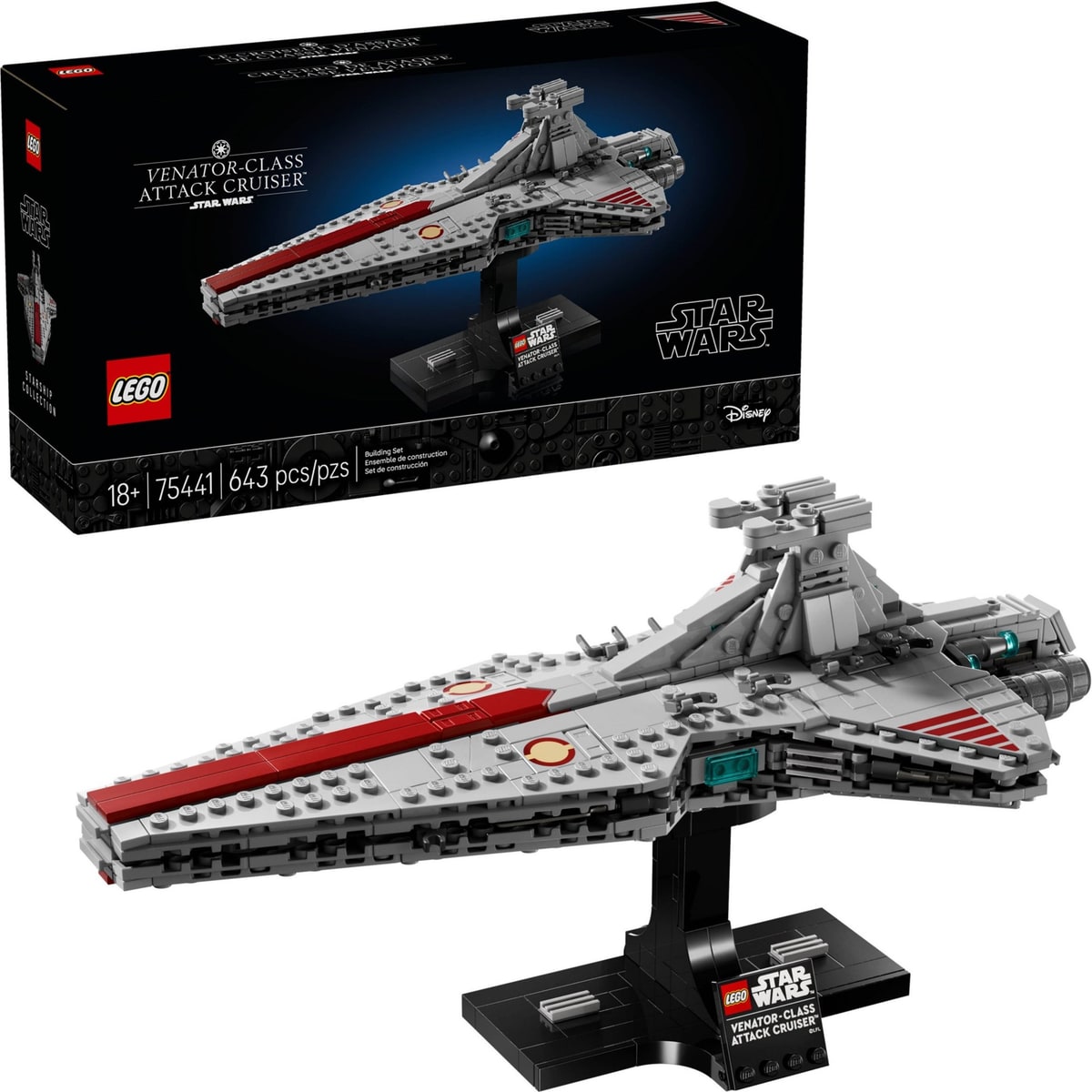 LEGO® 75441 Krążownik szturmowy typu Venator - zdjęcie 6