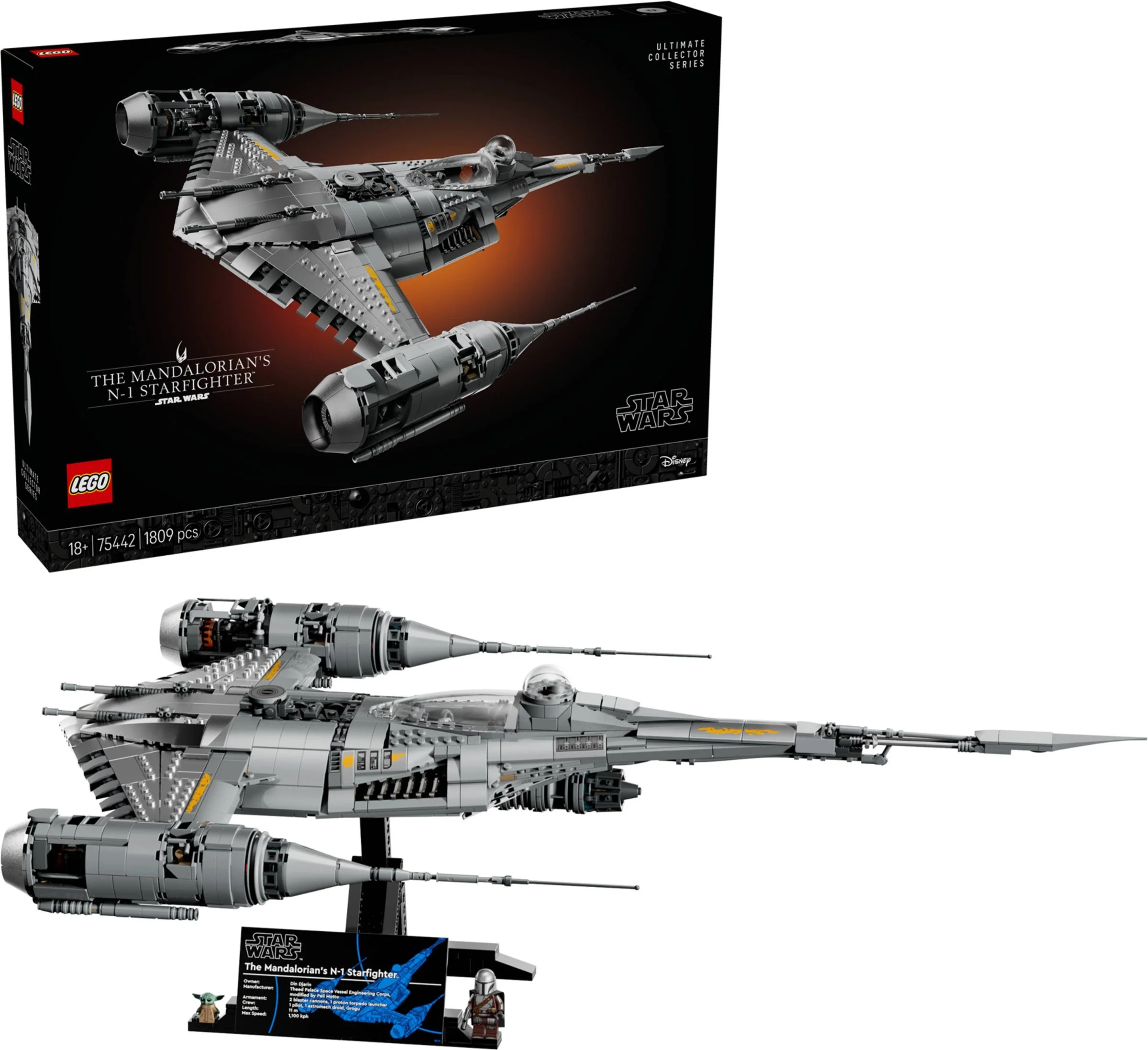 LEGO® 75442 The Mandalorian's N-1 Starfighter - zdjęcie 4