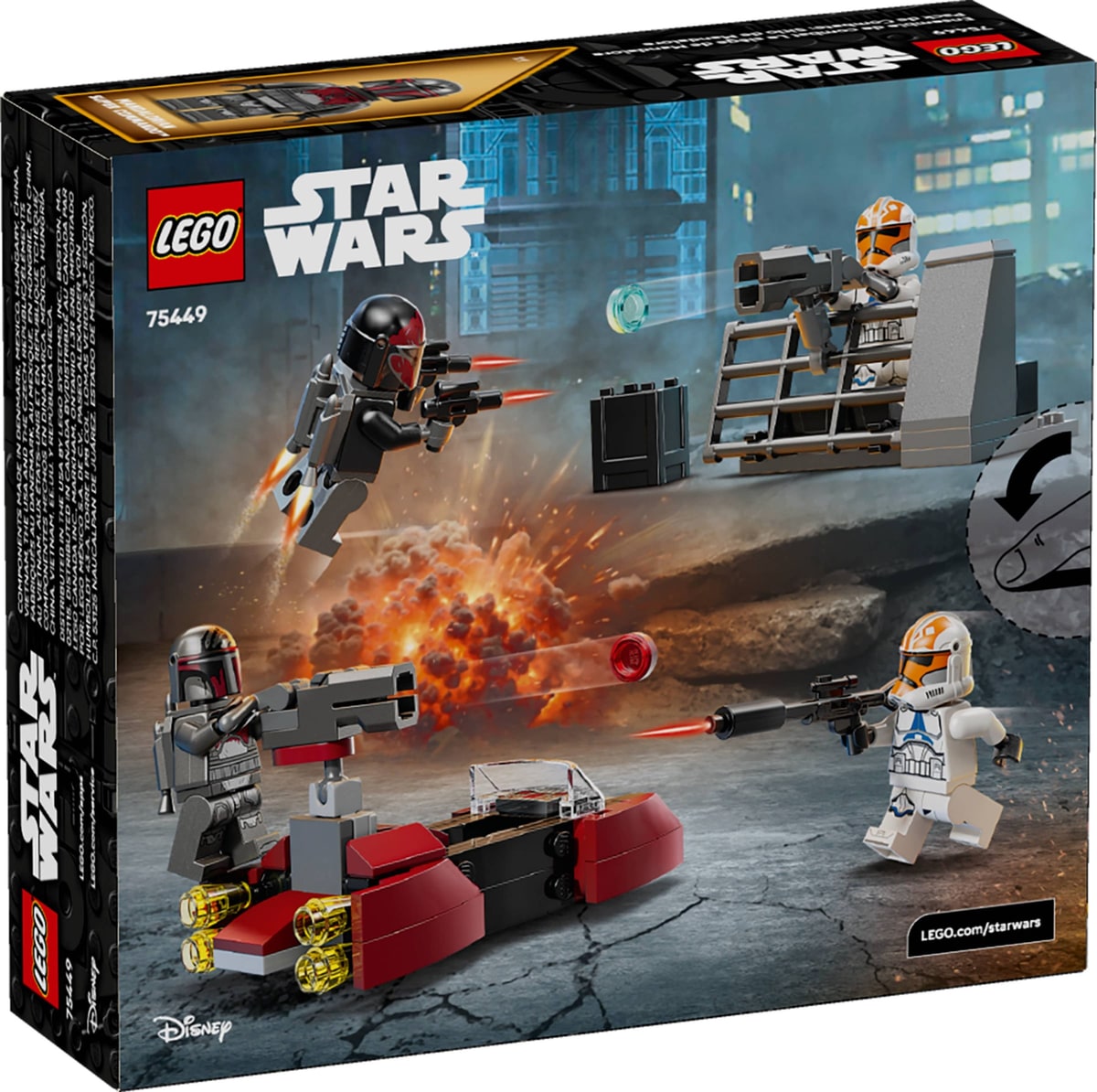 LEGO® 75449 Oblężenie Mandalory - zestaw bitewny - zdjęcie 4