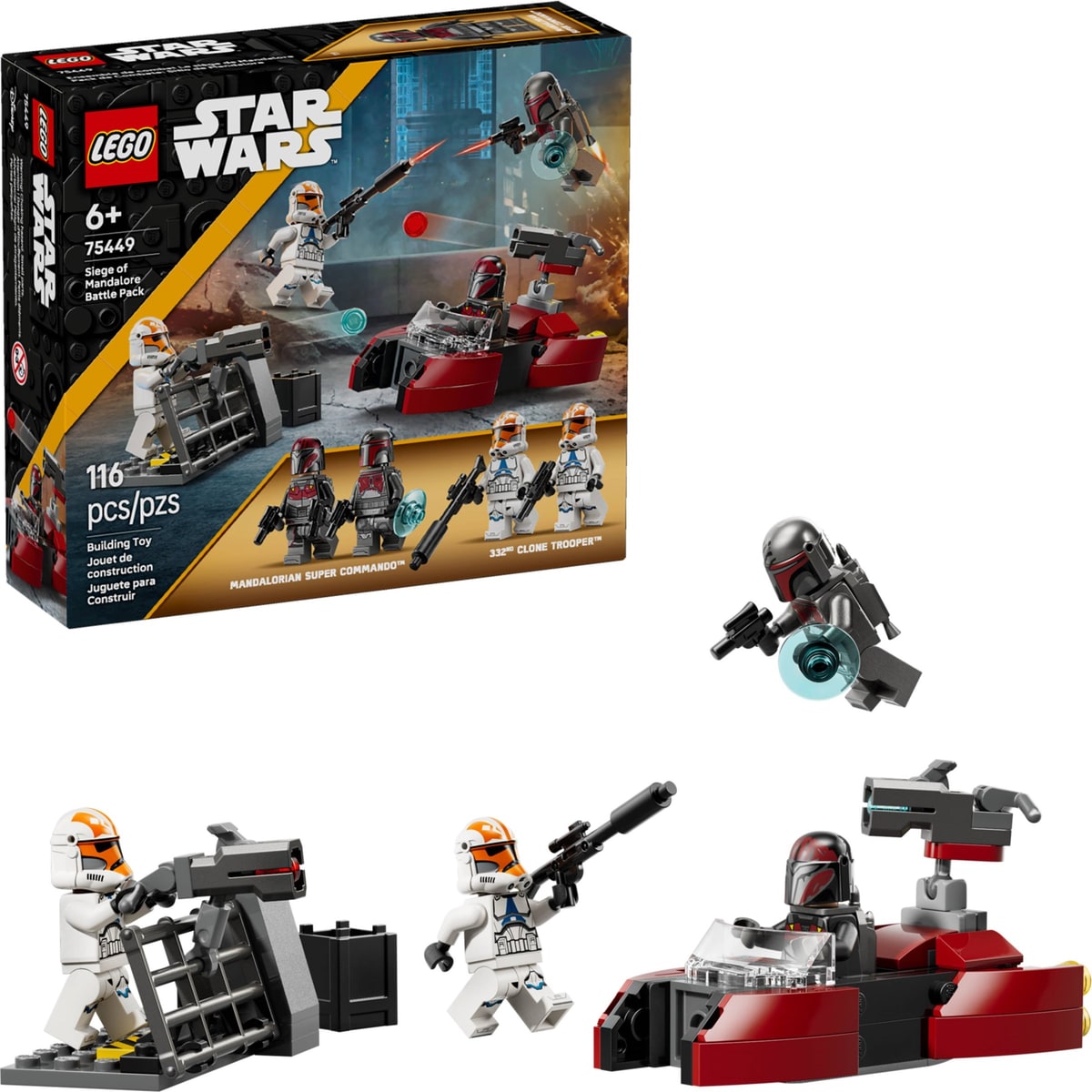 LEGO® 75449 Oblężenie Mandalory - zestaw bitewny - zdjęcie 6