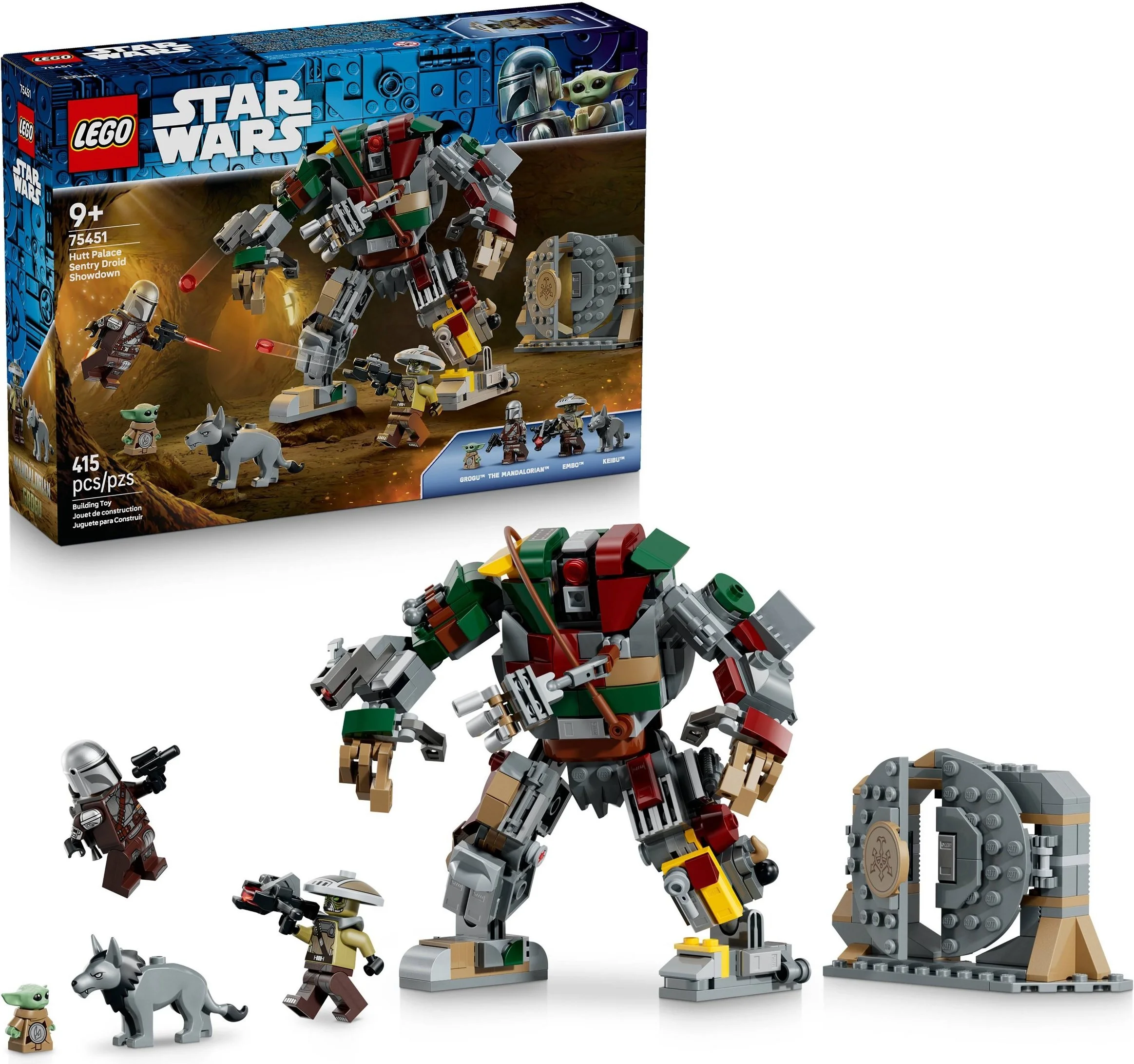 LEGO® 75451 Starcie z droidem wartowniczym w pałacu Huttów - zdjęcie 2
