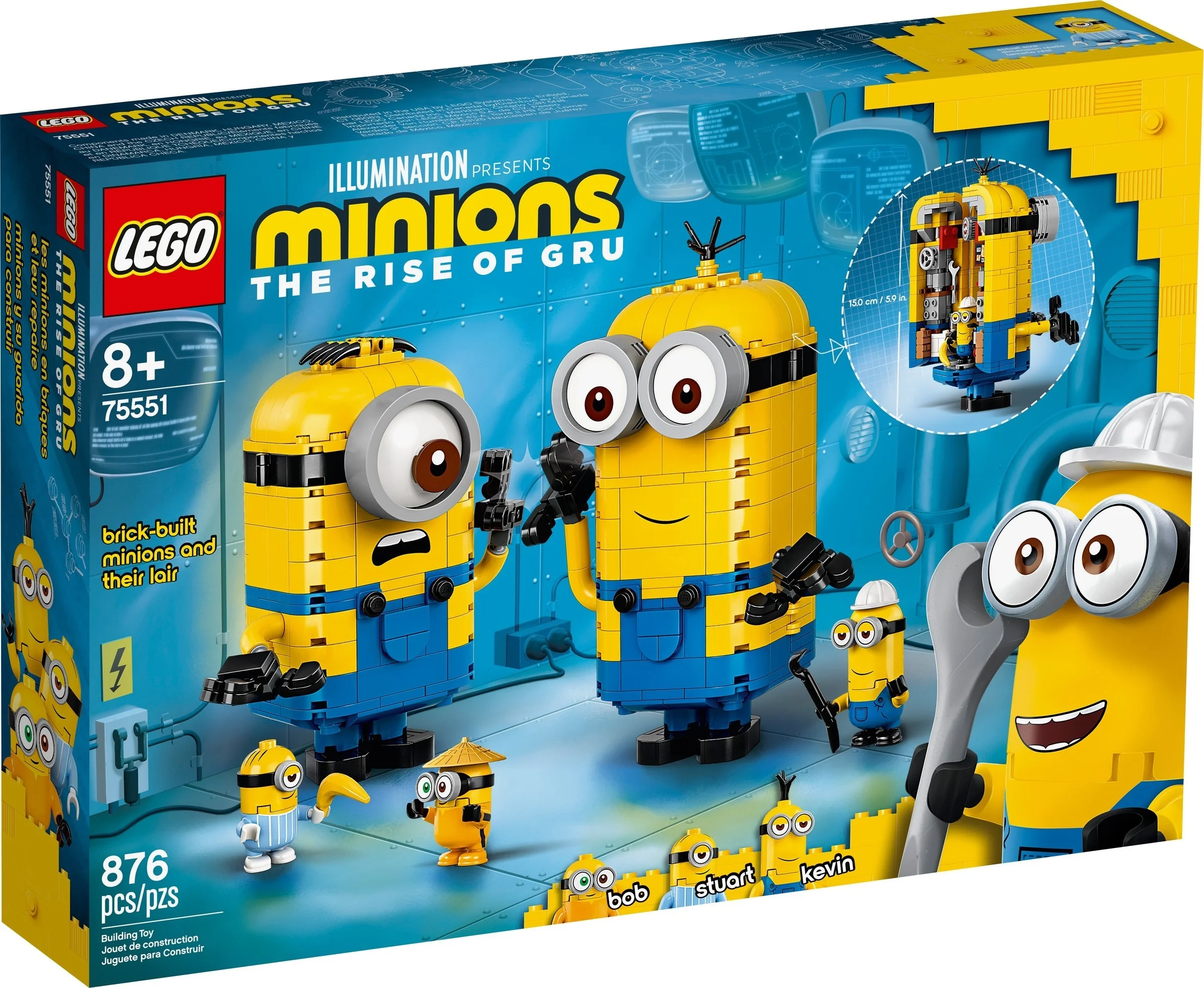 LEGO® 75551 Minionki Minionki z i Ich Gniazdo