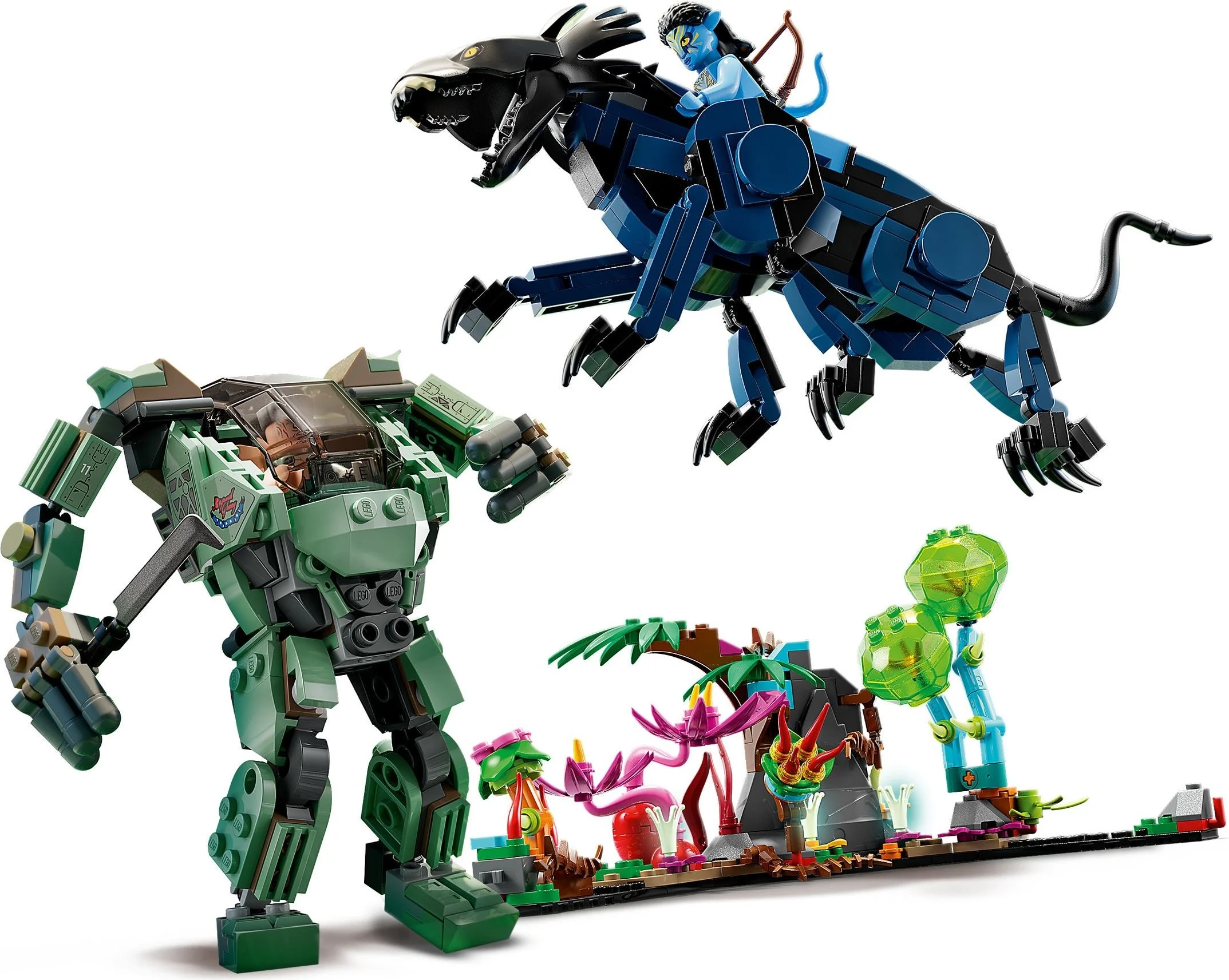 LEGO® 75571 Neytiri i Thanator kontra Quaritch w kombinezonie PZM - zdjęcie 8