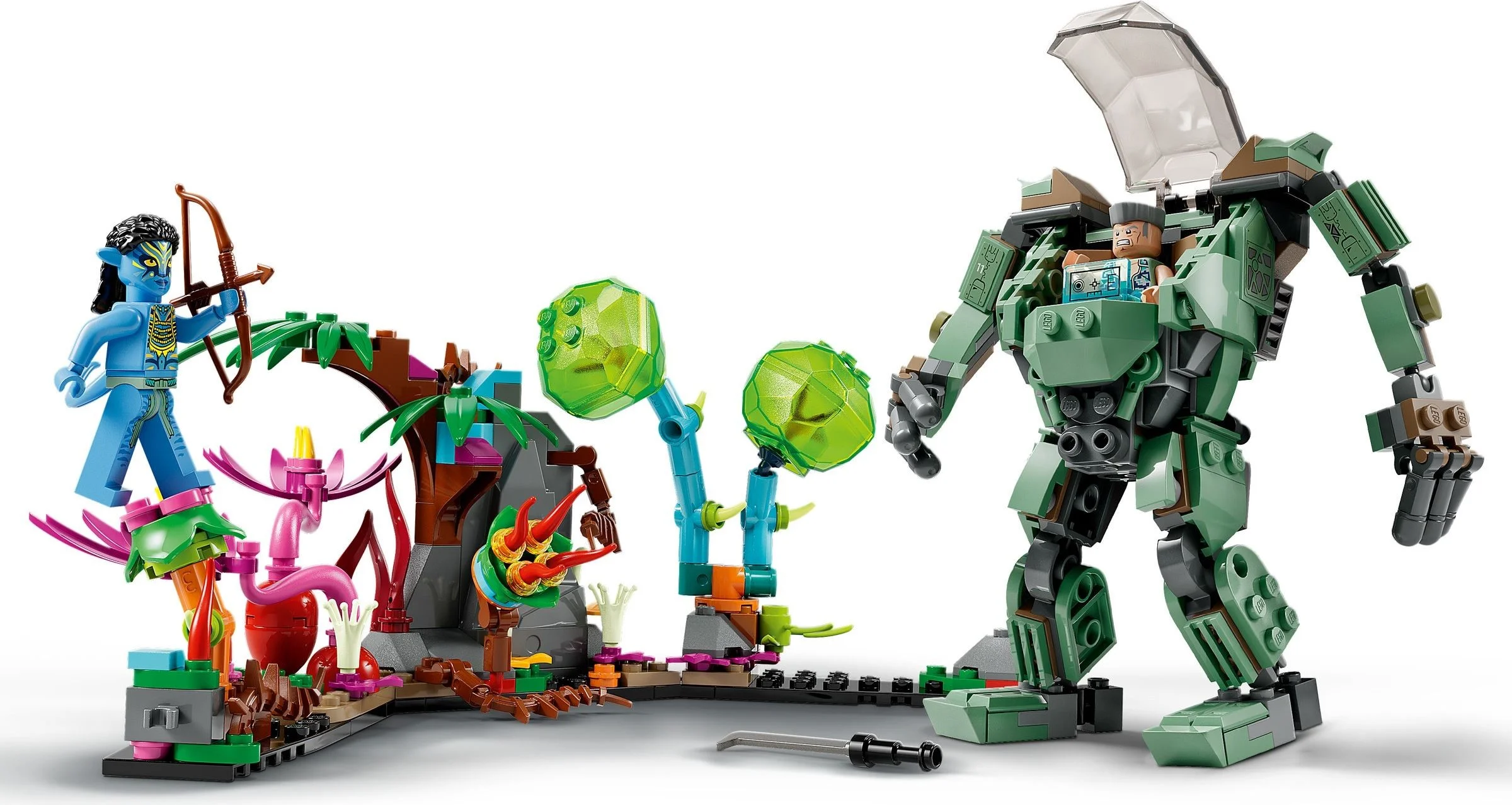 LEGO® 75571 Neytiri i Thanator kontra Quaritch w kombinezonie PZM - zdjęcie 10