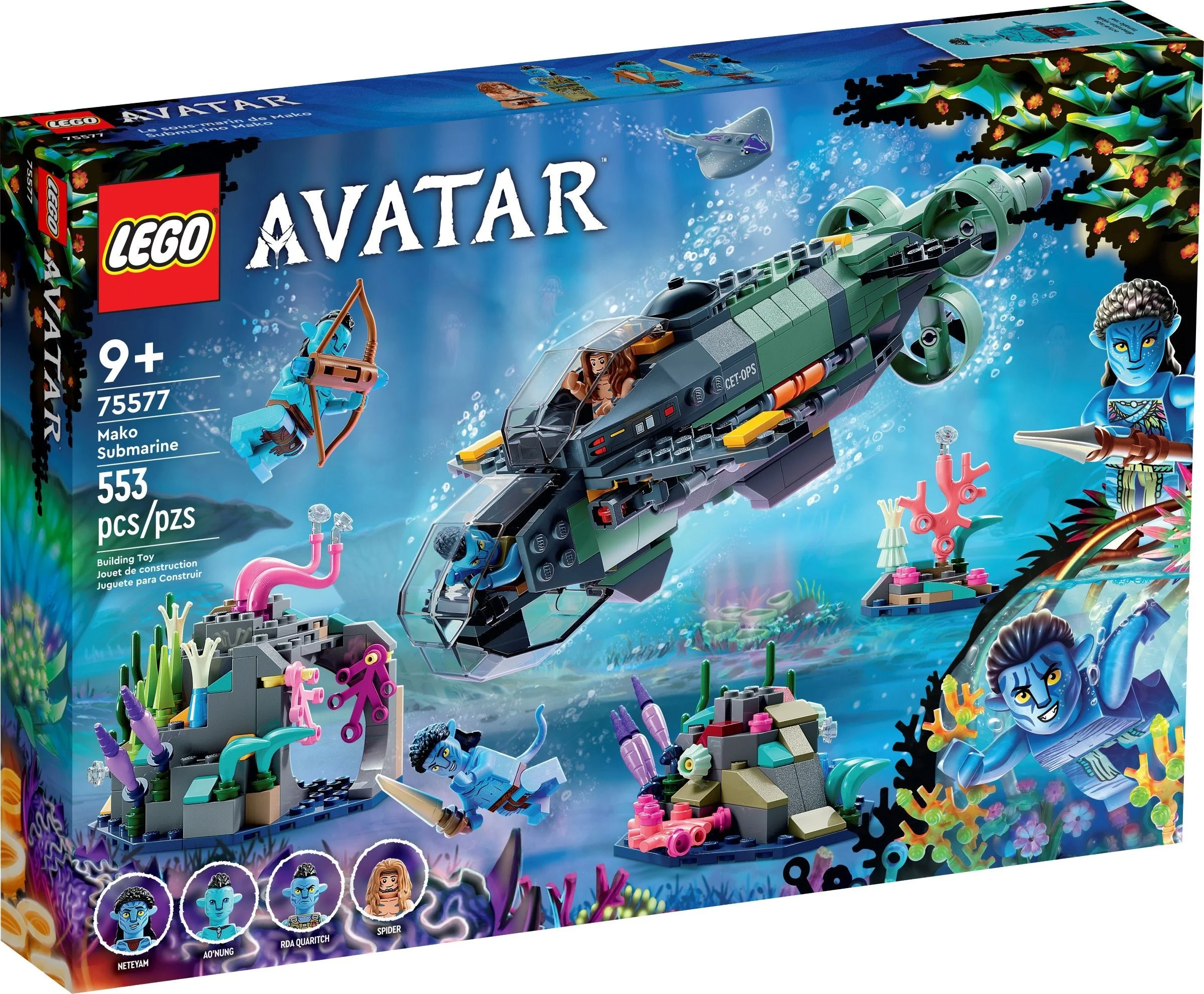 LEGO® 75577 Łódź Podwodna Mako - zdjęcie 2